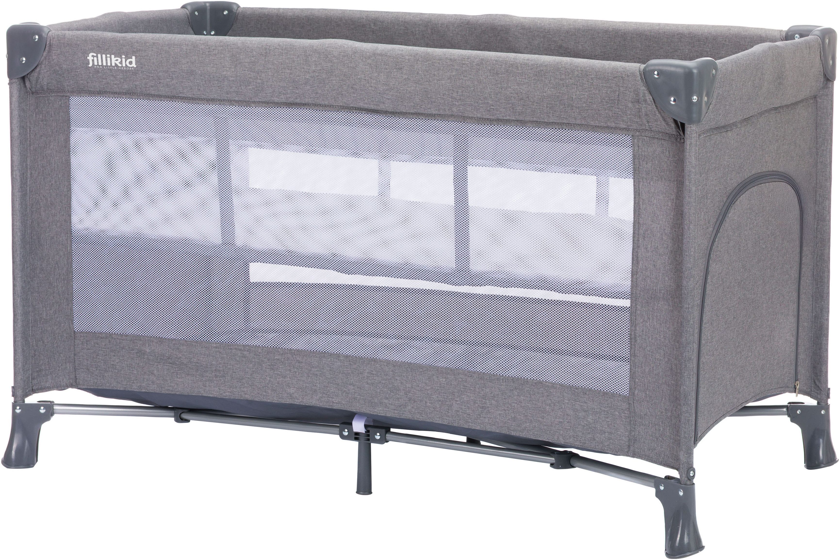 Fillikid Baby-Reisebett Milano, inklusive Transporttasche und Neugeboreneneinhang