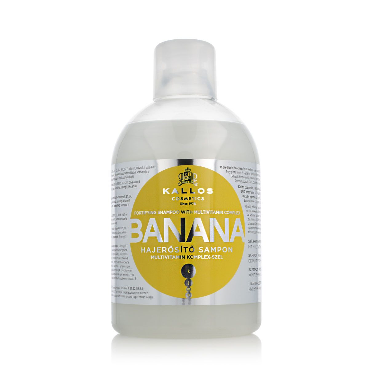 Kallos Cosmetics Haarshampoo Banana