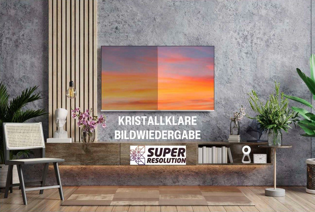 Telefunken D43V850M5CWH LED-Fernseher (108 cm/43 Zoll, 4K Ultra HD, Smart-TV)
