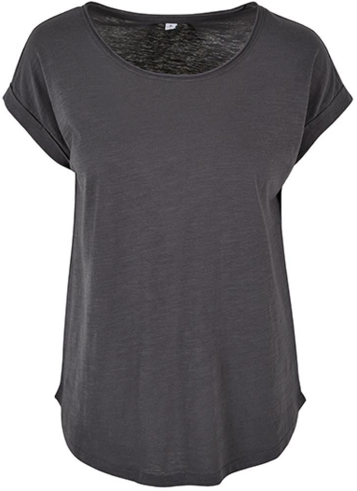Build Your Brand Rundhalsshirt Damen Long günstig online kaufen