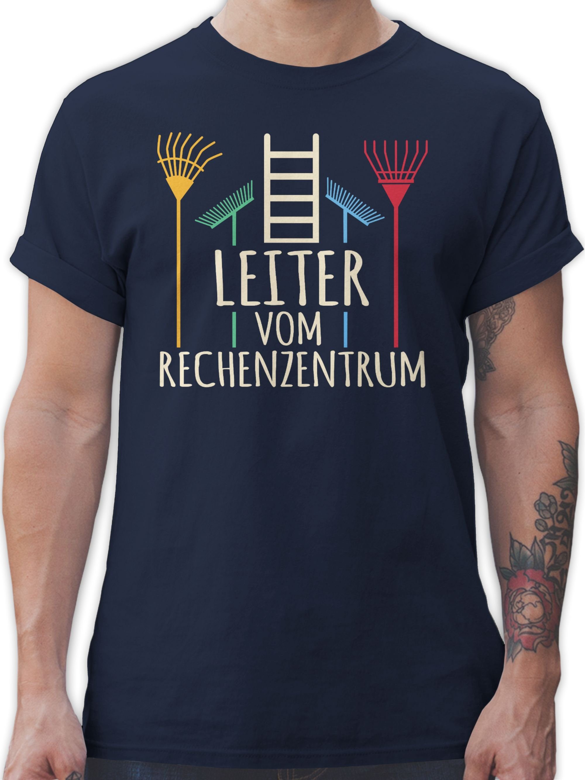 Shirtracer T-Shirt Leiter vom Rechenzentrum hell Herren & Männer Geschenke