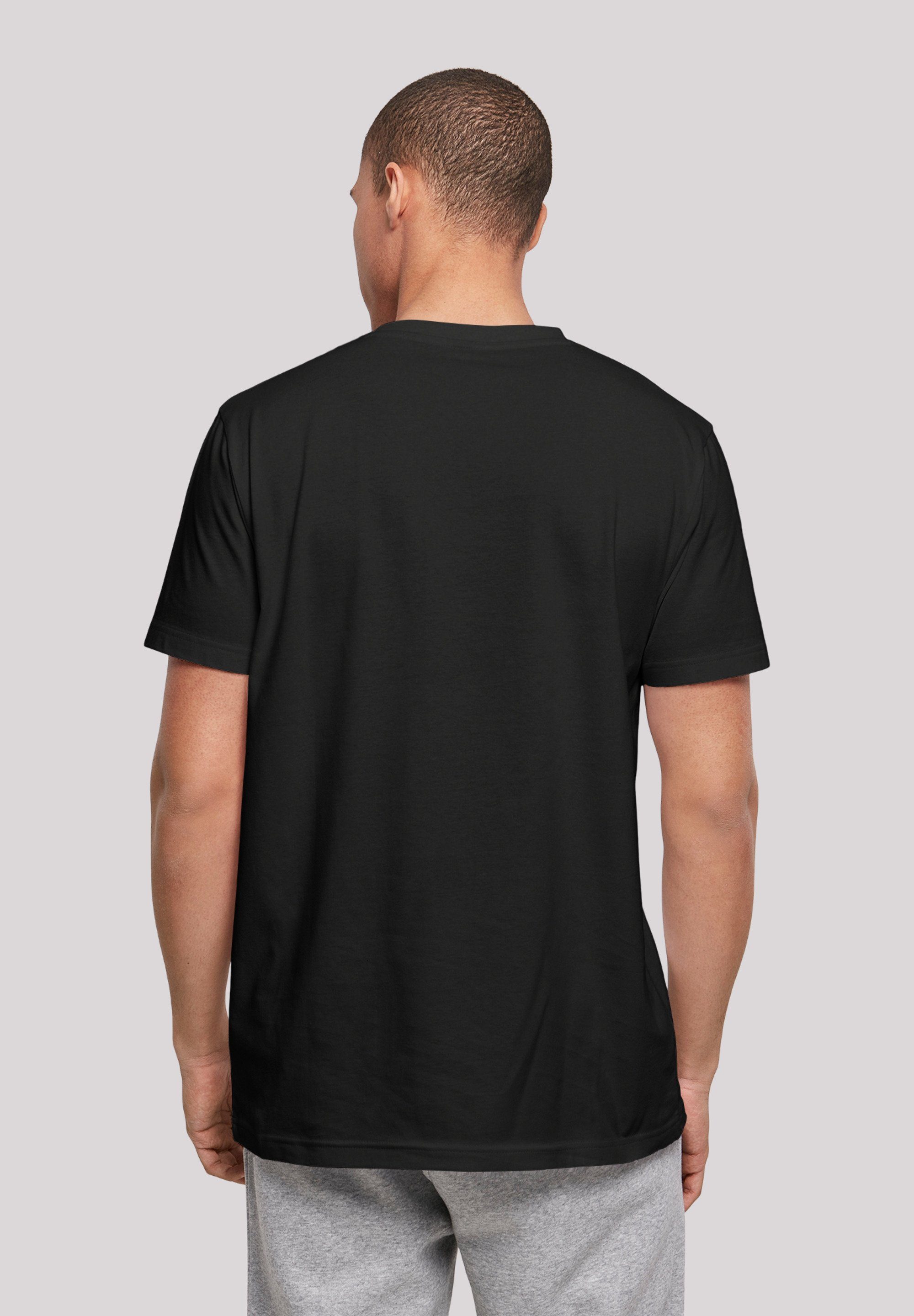 Spieler Print schwarz Basketball F4NT4STIC T-Shirt