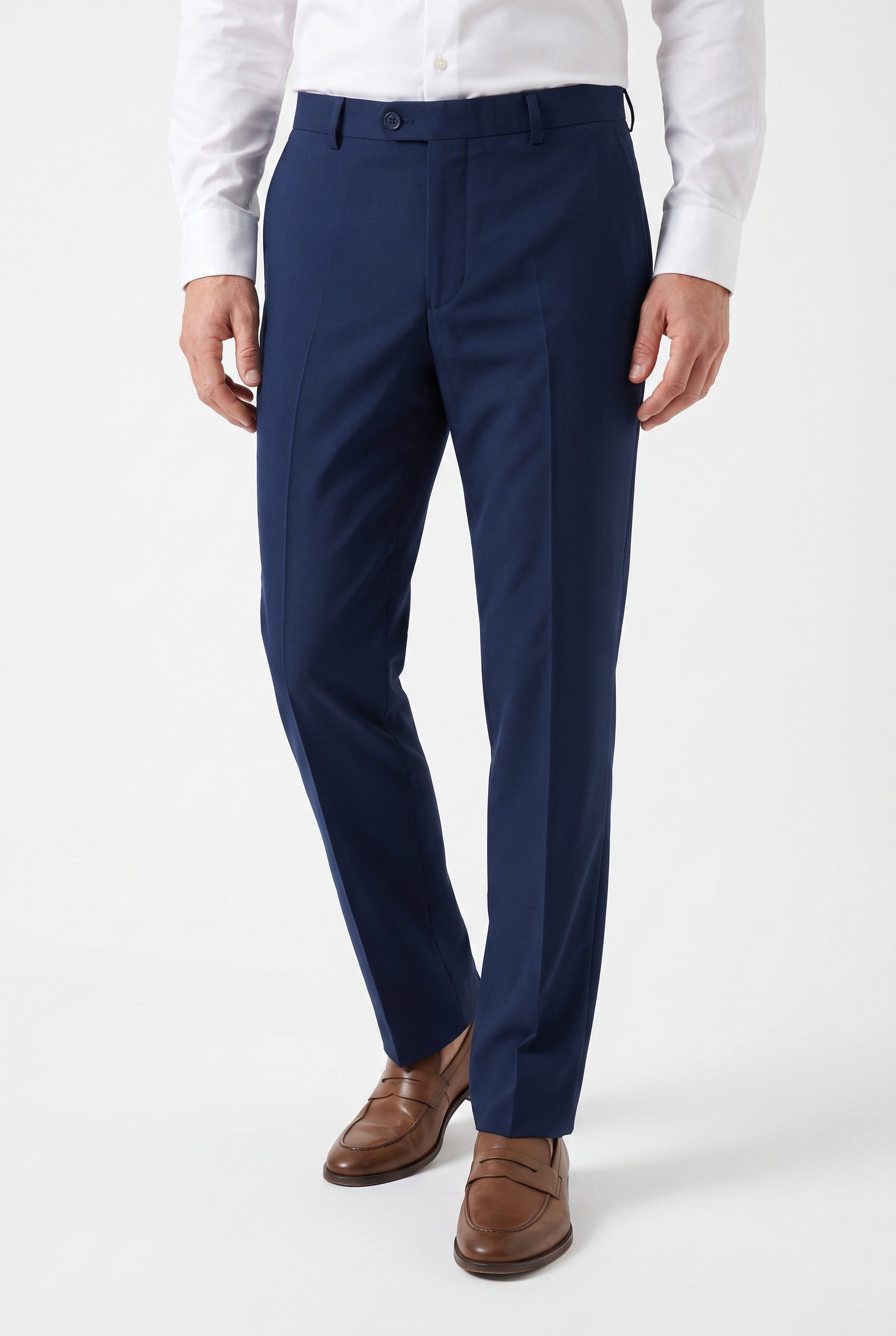 Man's World Anzughose Baukastenhose gerade Beinform, im Regular Fit, bügelfreies Obermaterial