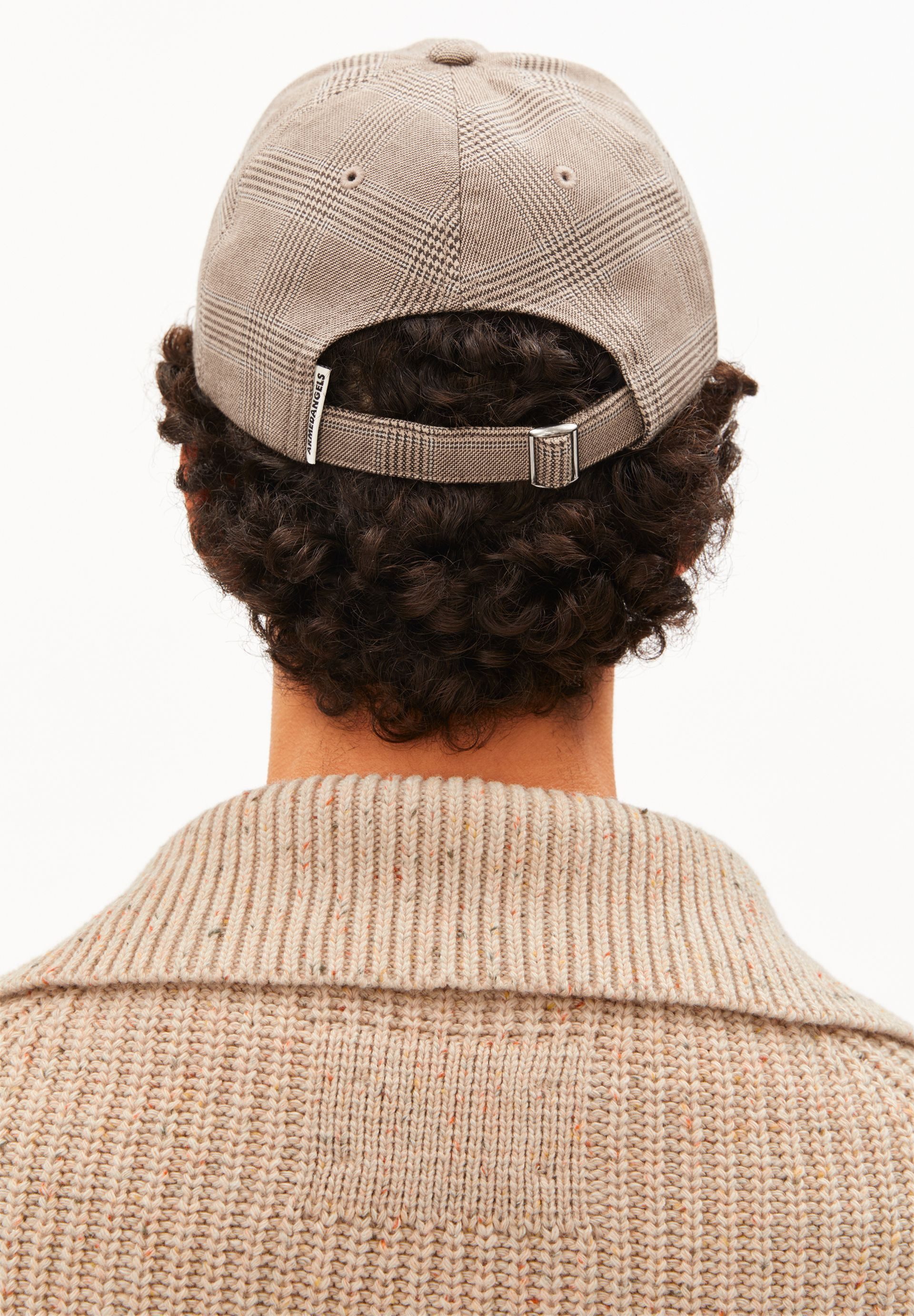 Armedangels Baseball Cap YENAAS CHECK Unisex Bio-Baumwoll Mix