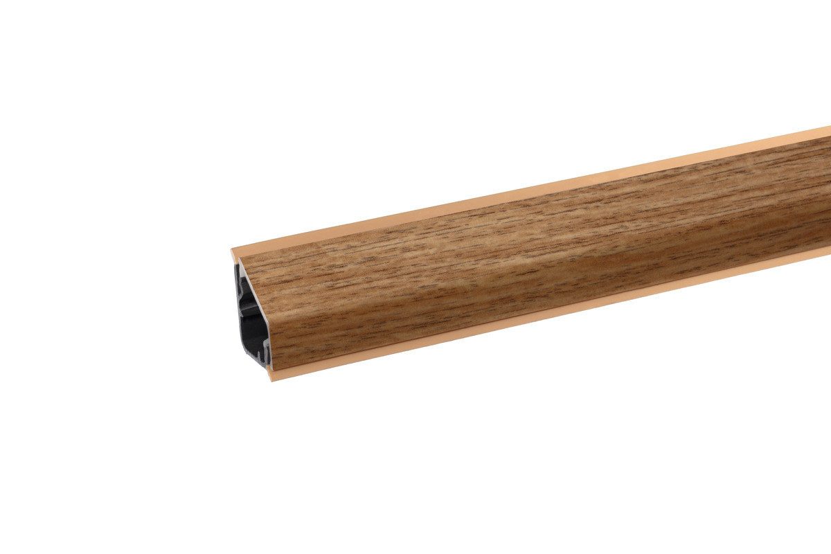 Kaindl Flooring Abschlussleiste Kaindl Wandanschlußsystem 63,5 cm, 24 x 16 mm, Eiche