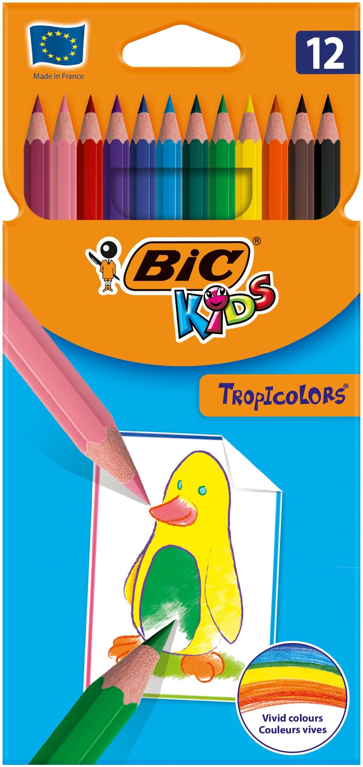 BIC Buntstift BIC Buntstifte KIDS Tropicolors 12er Set