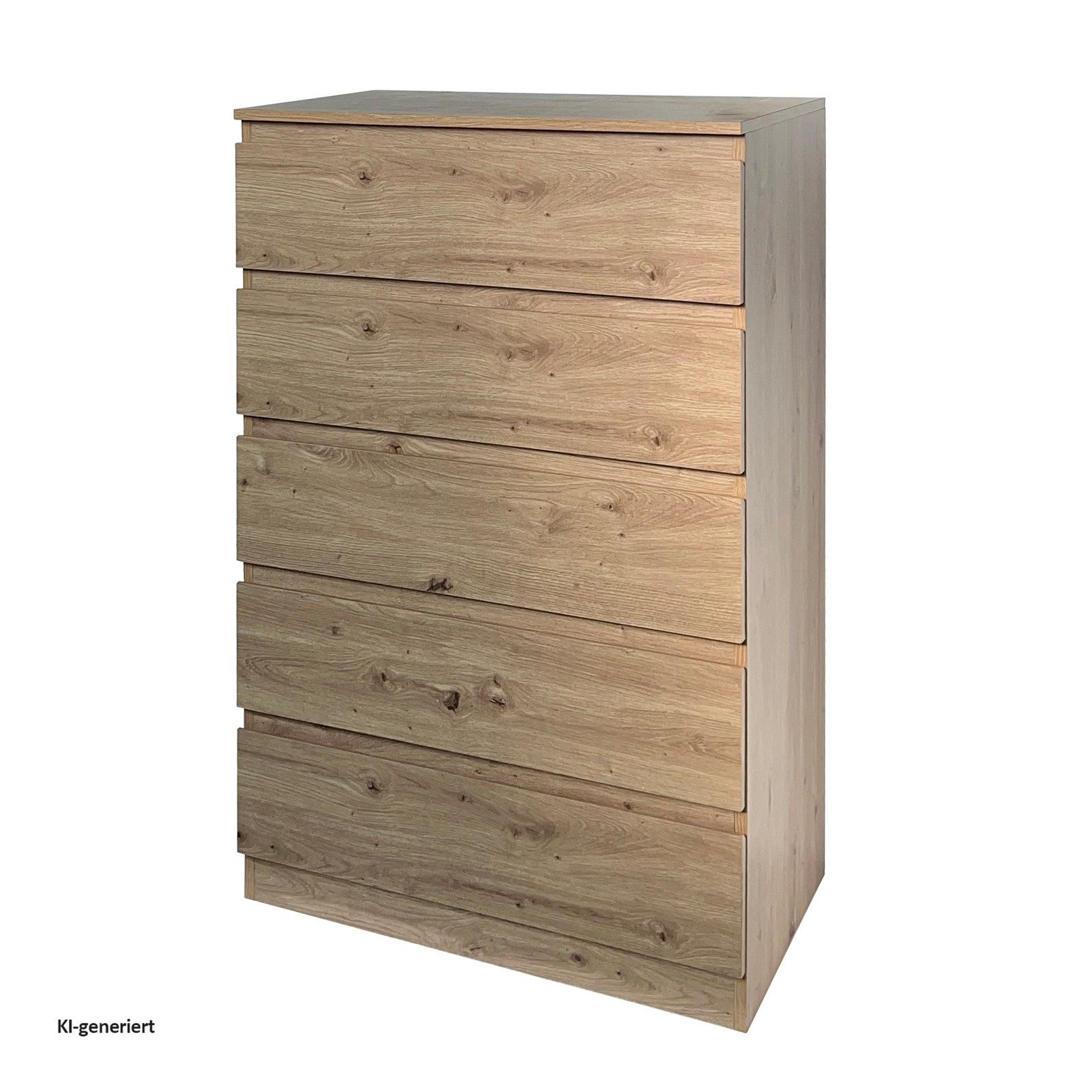 HTI-Living Kommode Kommode mit 5 grifflosen Schubladen (Stück, 1 St., 1 Kommode), Sideboard
