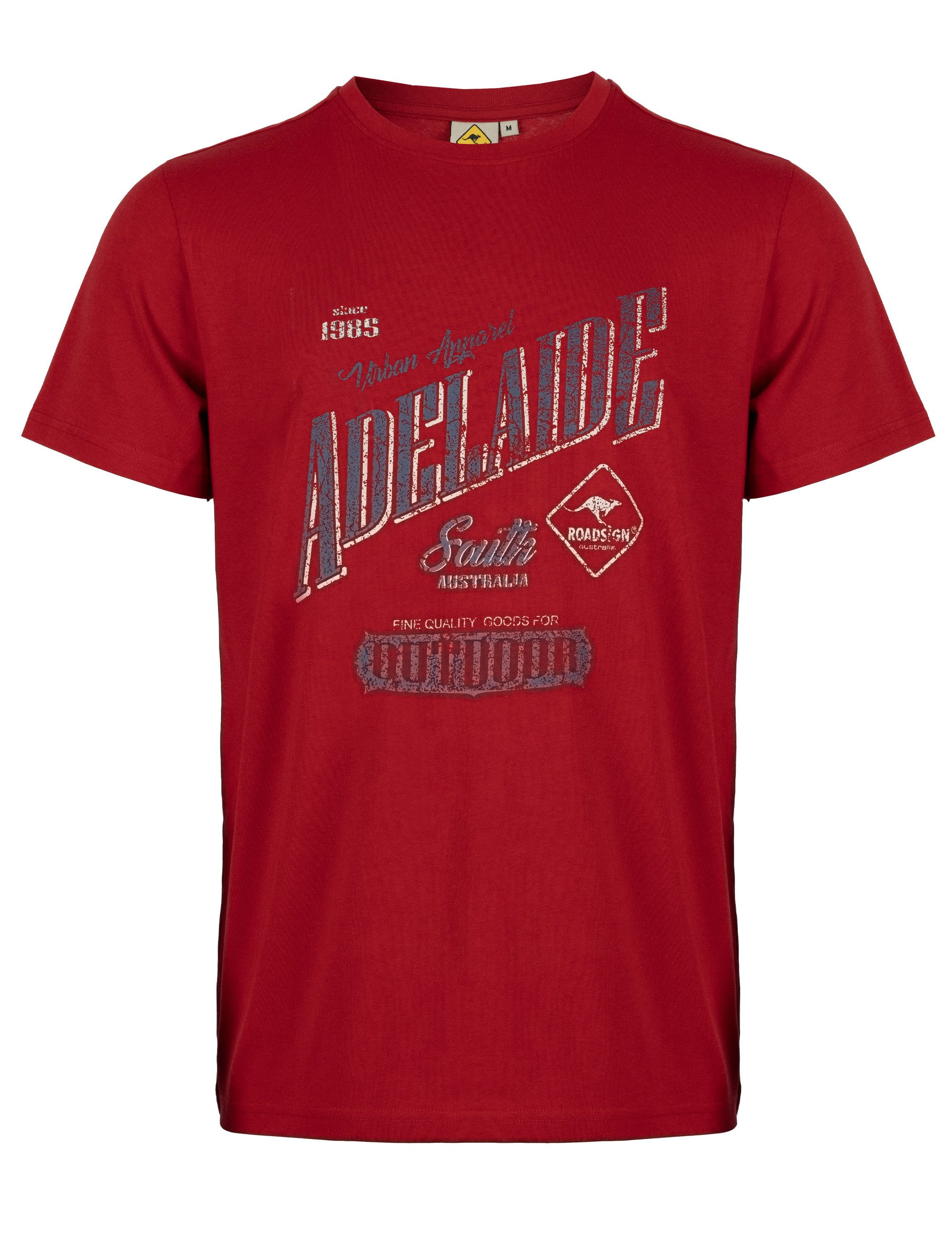 ROADSIGN australia T-Shirt Road (1, 1-tlg., 1) mit Vintage-Print für stilbewusste Entdecker