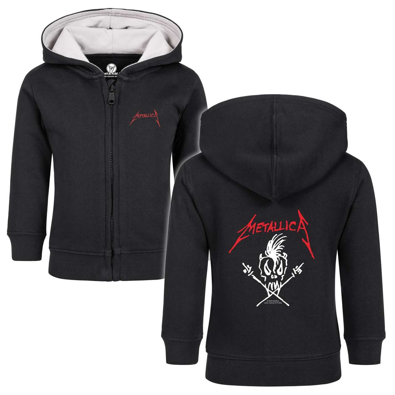 Metal Kids Kapuzensweatjacke mit Metallica (Scary Guy) Aufdruck für Babys (0–24 M)