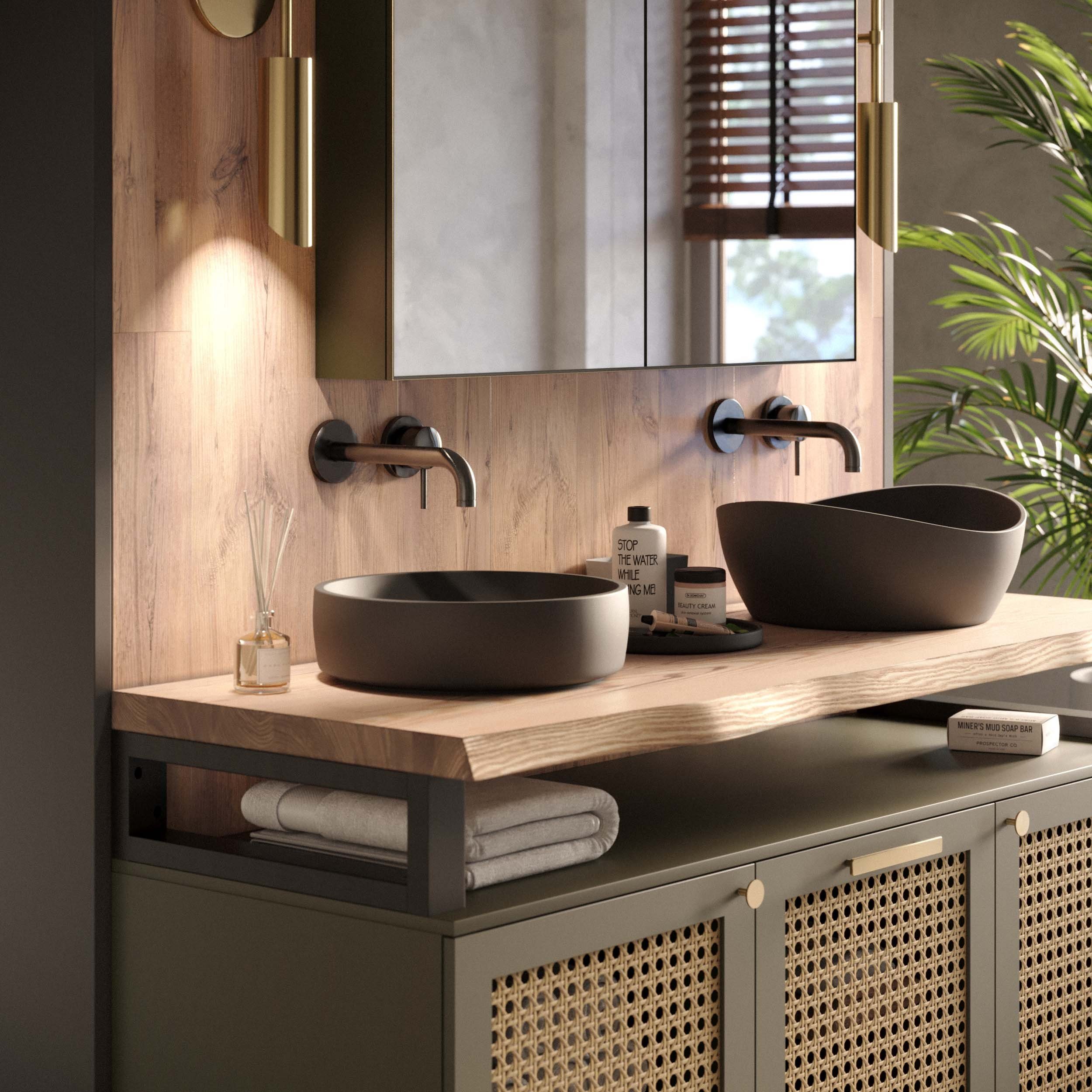 LAMO Manufaktur Waschtischplatte LWP (Waschtisch, Konsolentischplatte), 40m günstig online kaufen