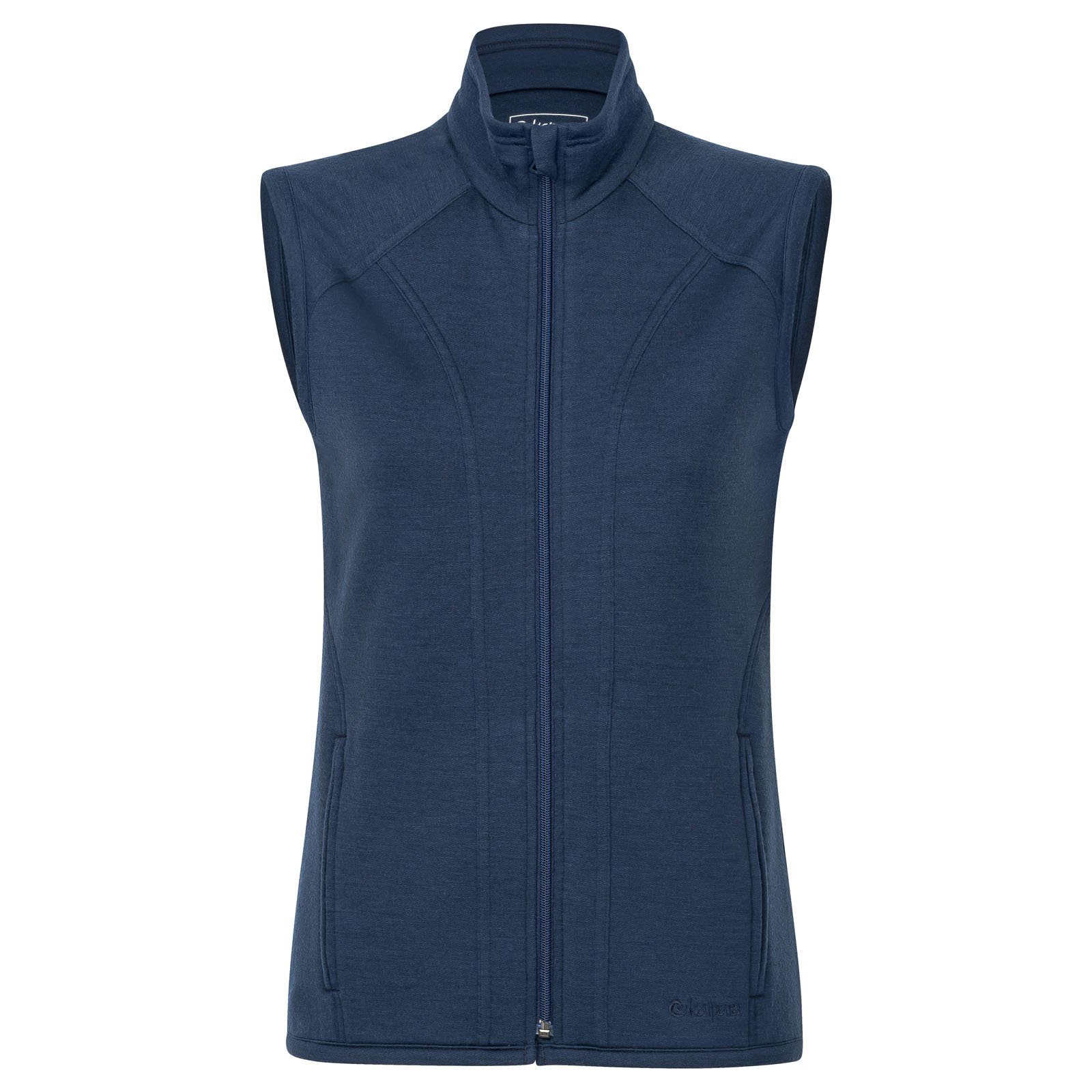 Kaipara - Merino Sportswear Sweatshirt Merino Stehkragen Sweat Weste Damen 270 extrawarm (1-tlg) Made in Germany, aus reiner Merinowolle