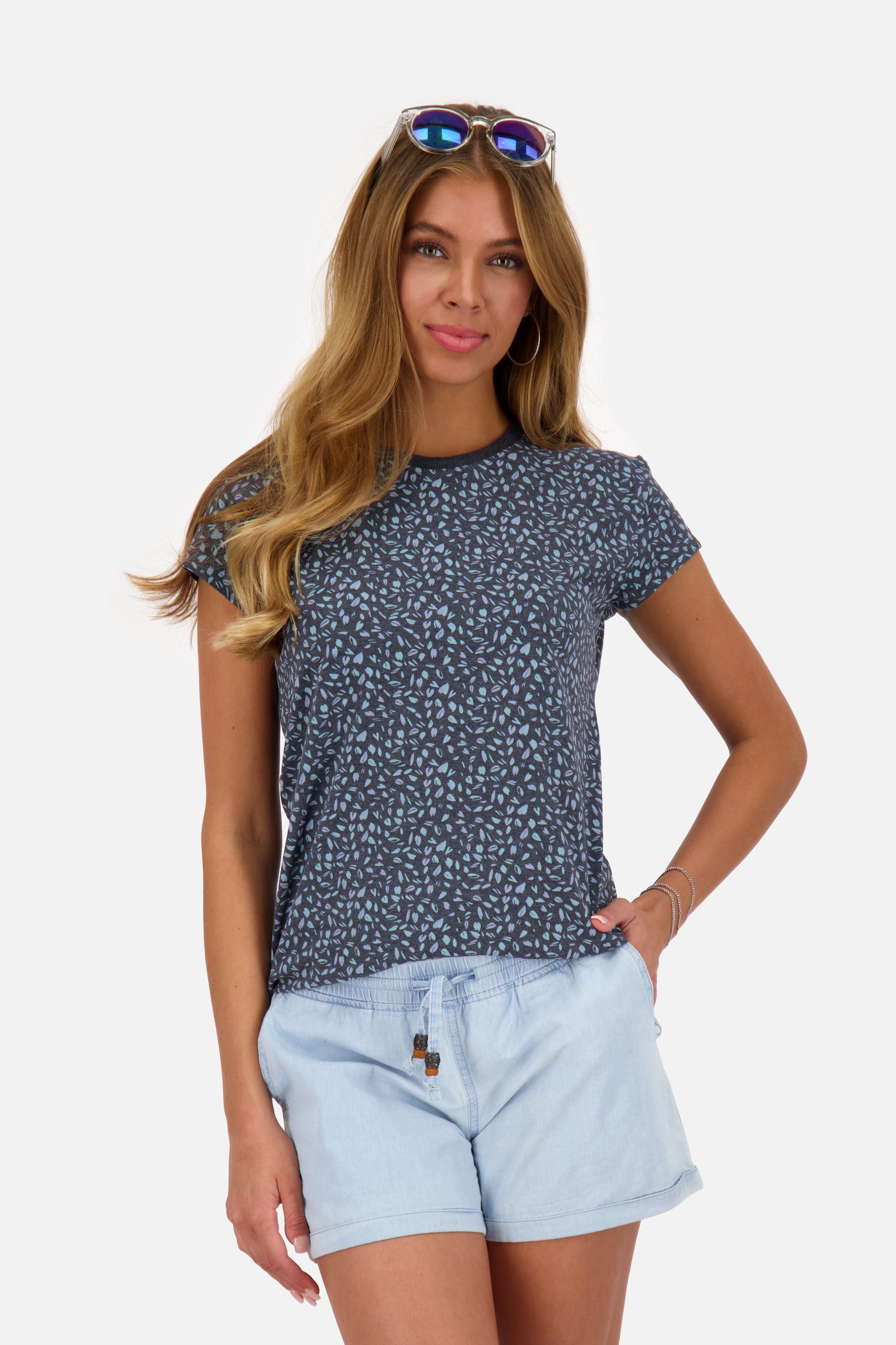Alife & Kickin Rundhalsshirt BasicAK T-Shirt Damen Shirt