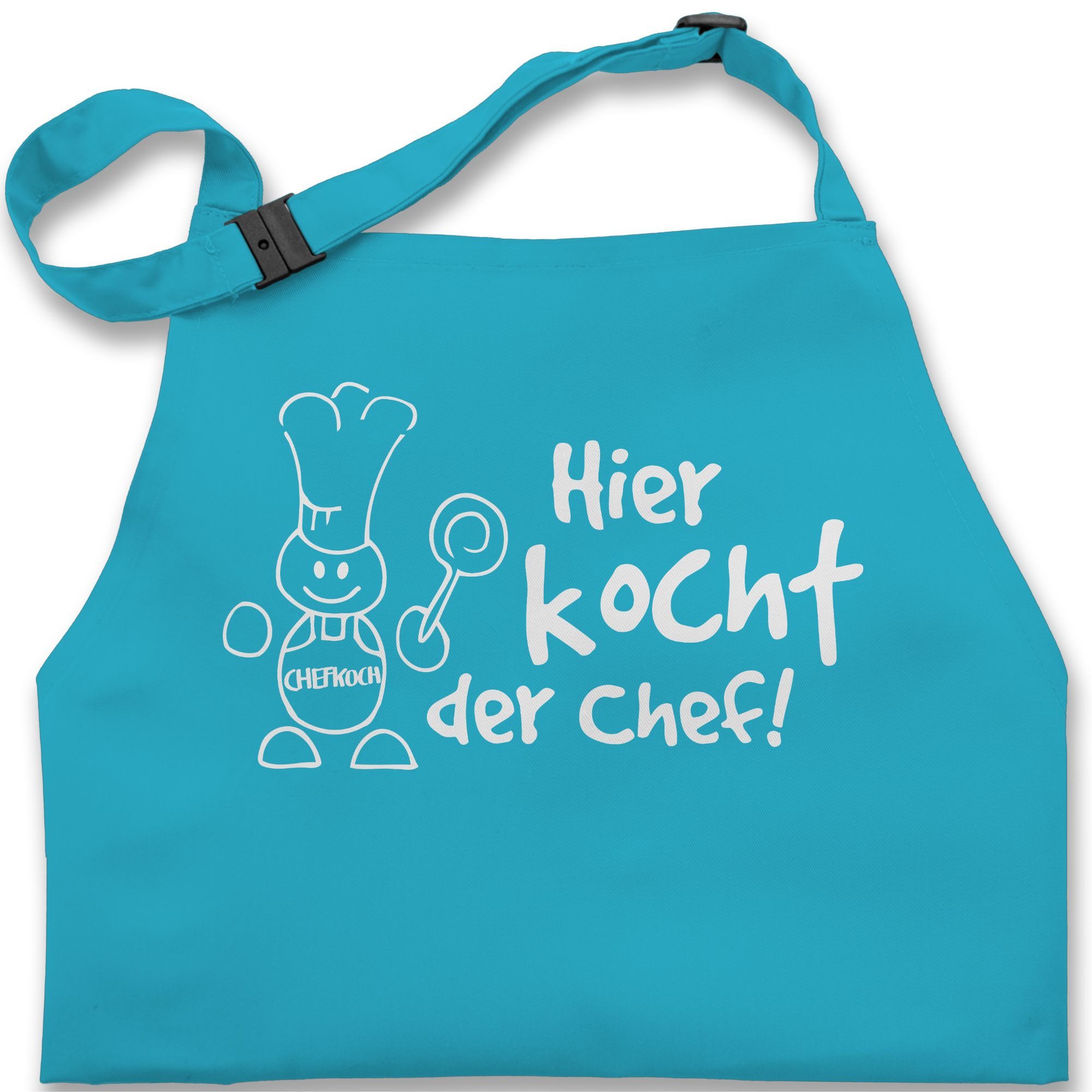 Shirtracer Kochschürze Hier kocht der Chef, (1-tlg), Kochschürze