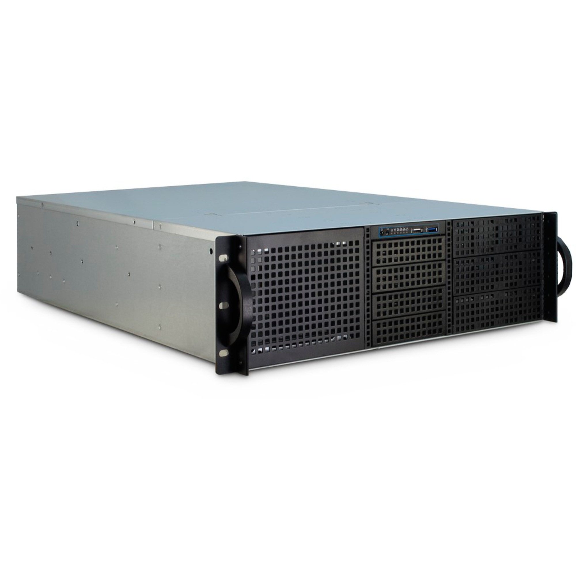 PC-Gehäuse Inter-Tech 3U-30255, Server-Gehäuse, (3