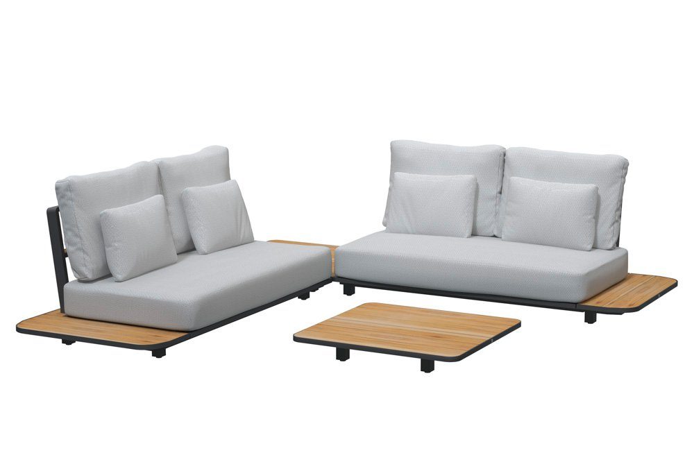 by Arcade 2-Sitzer taste inkl. 1 Ablage 5 Loungesofa seasons 4Seasons Kissen, 4 links,