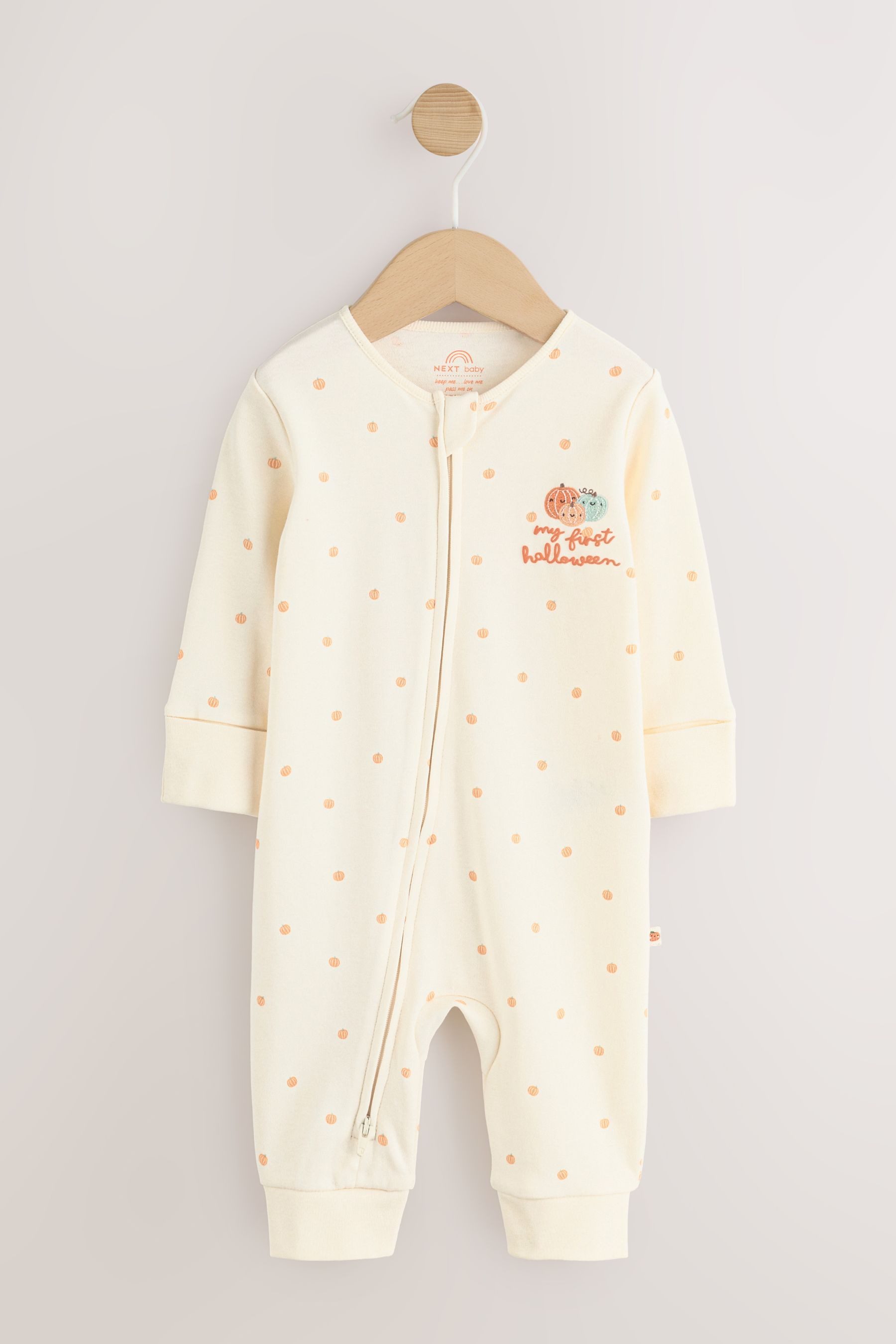 Next Schlafoverall Baby Schlafanzug mit Zwei-Wege-Reißverschluss (1-tlg) – Bild 5 von 5