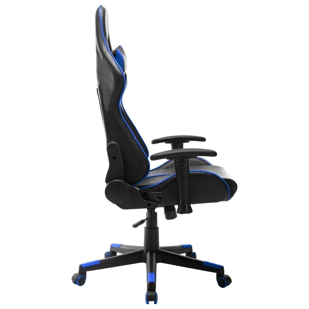 möbelando Gaming-Stuhl 3006523 (LxBxH: und Blau in Schwarz cm), 61x67x133