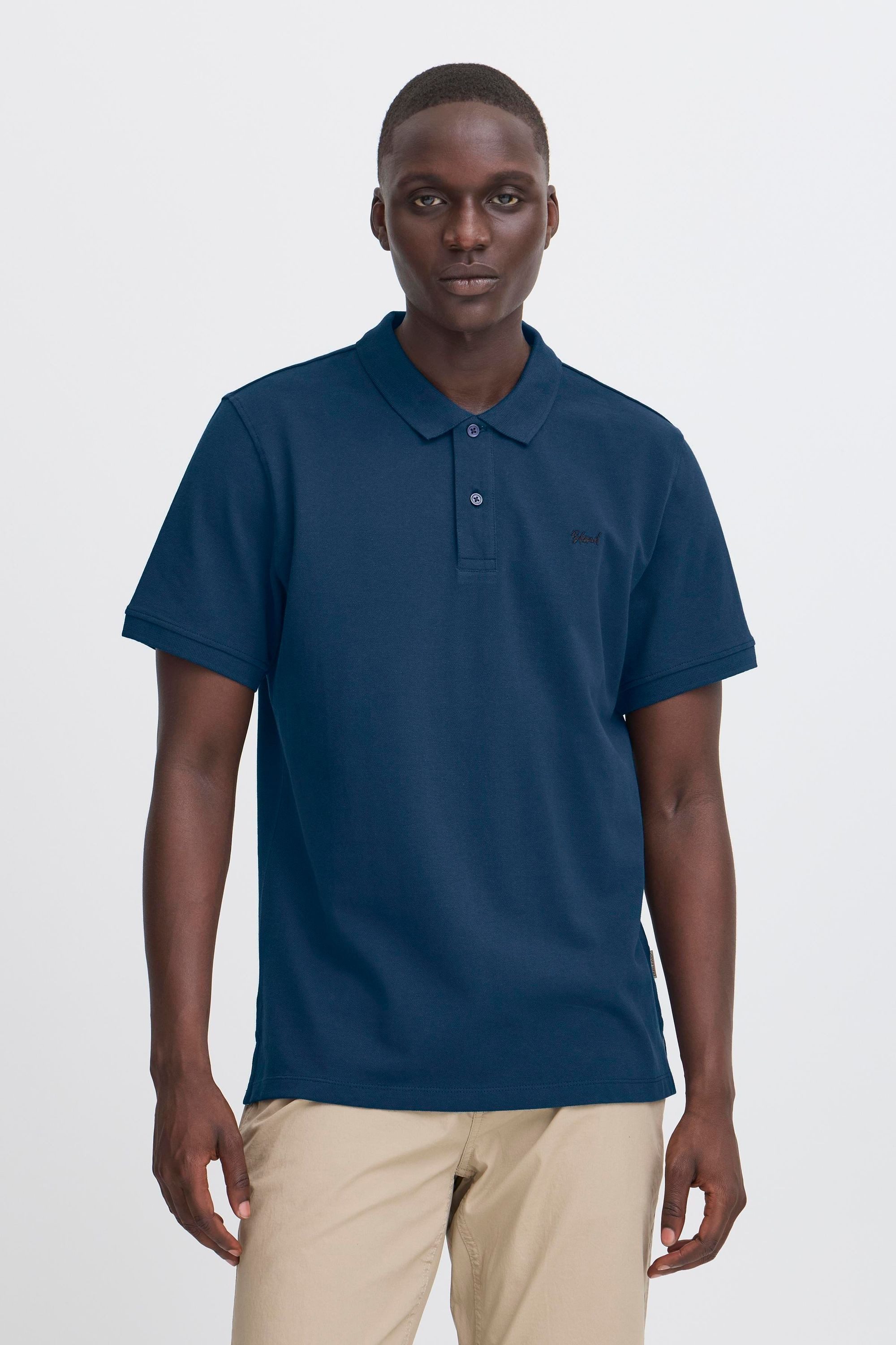 Blend Poloshirt BHPrilo Klassisches Poloshirt mit Stickerei günstig online kaufen