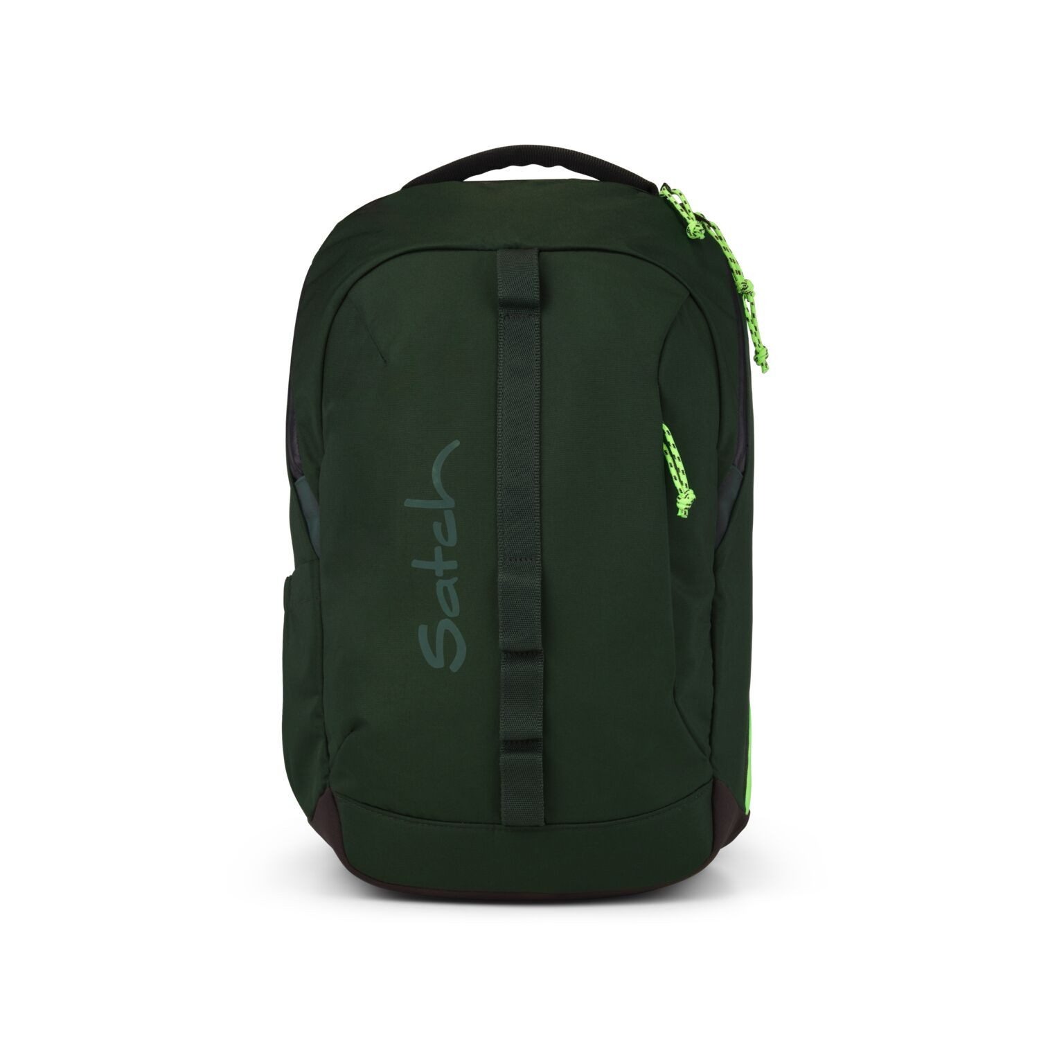 Satch Schulranzen Schulrucksack CON:NEXT Urban Green (1 Stück), ergonomisch, 3 Fächer, für digitale Schule