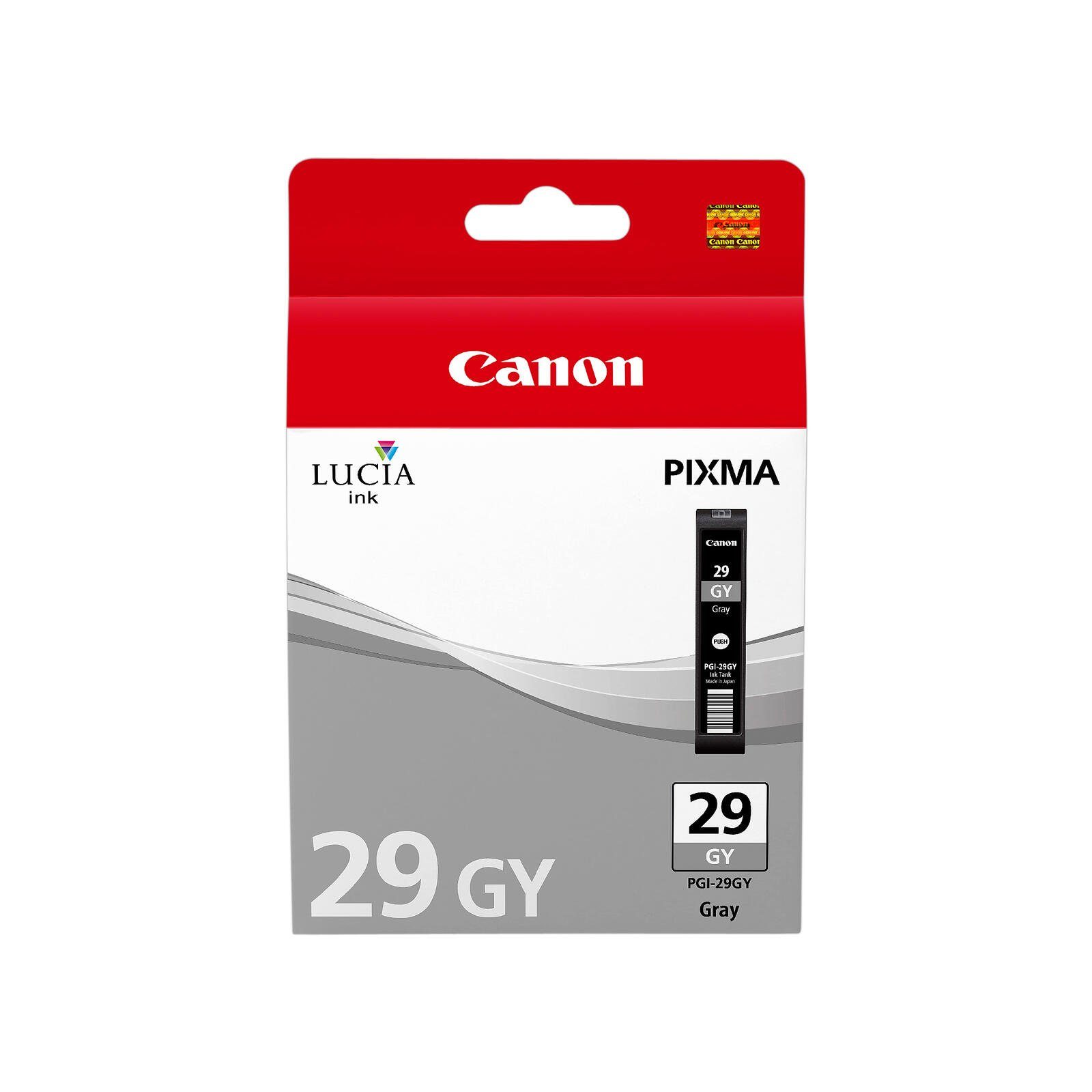 Canon Tintenpatrone grau Druckerpatrone PGI-29GY Canon