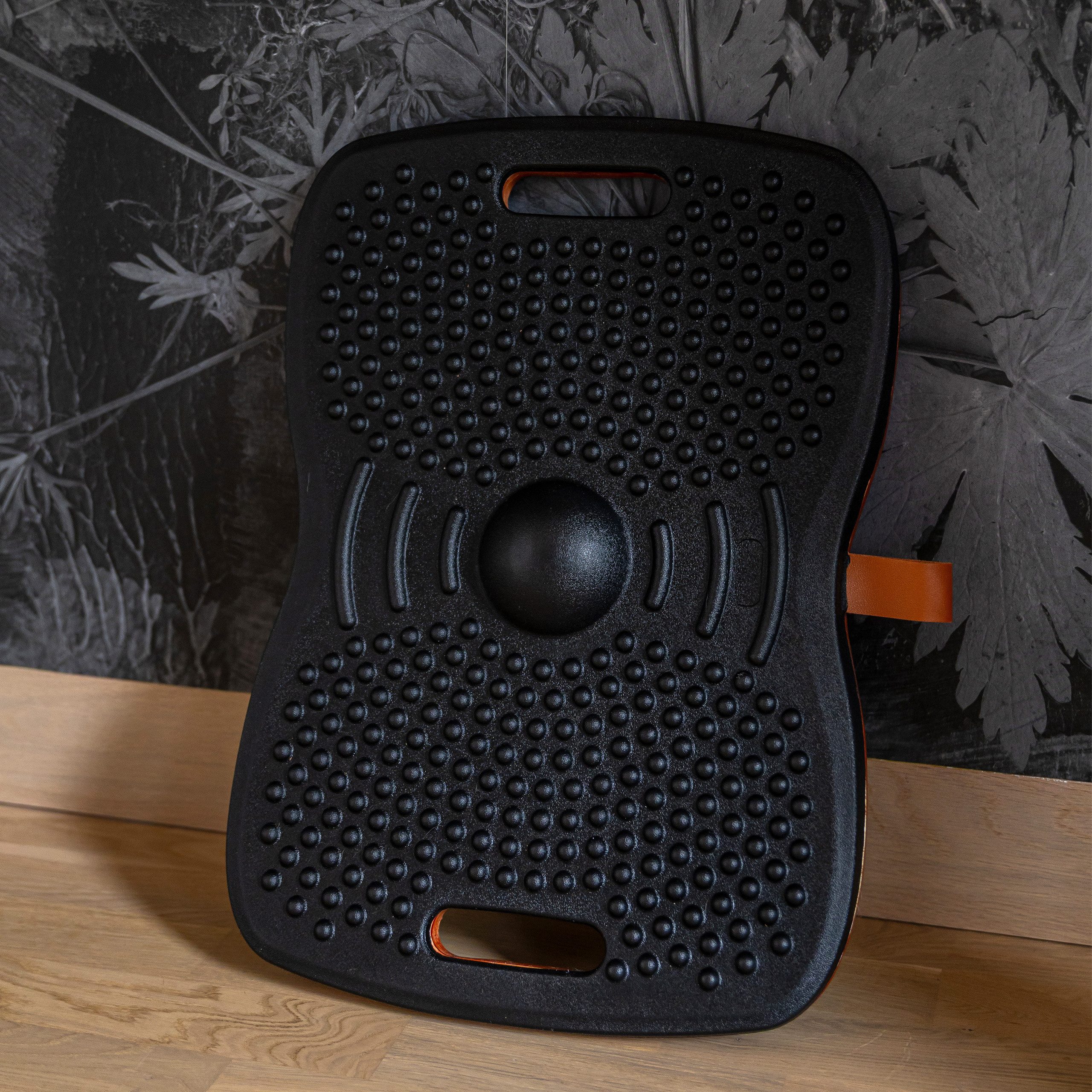 hjh OFFICE Balanceboard Balance Board Activ, Balancebrett inkl. praktischem Tragegriff