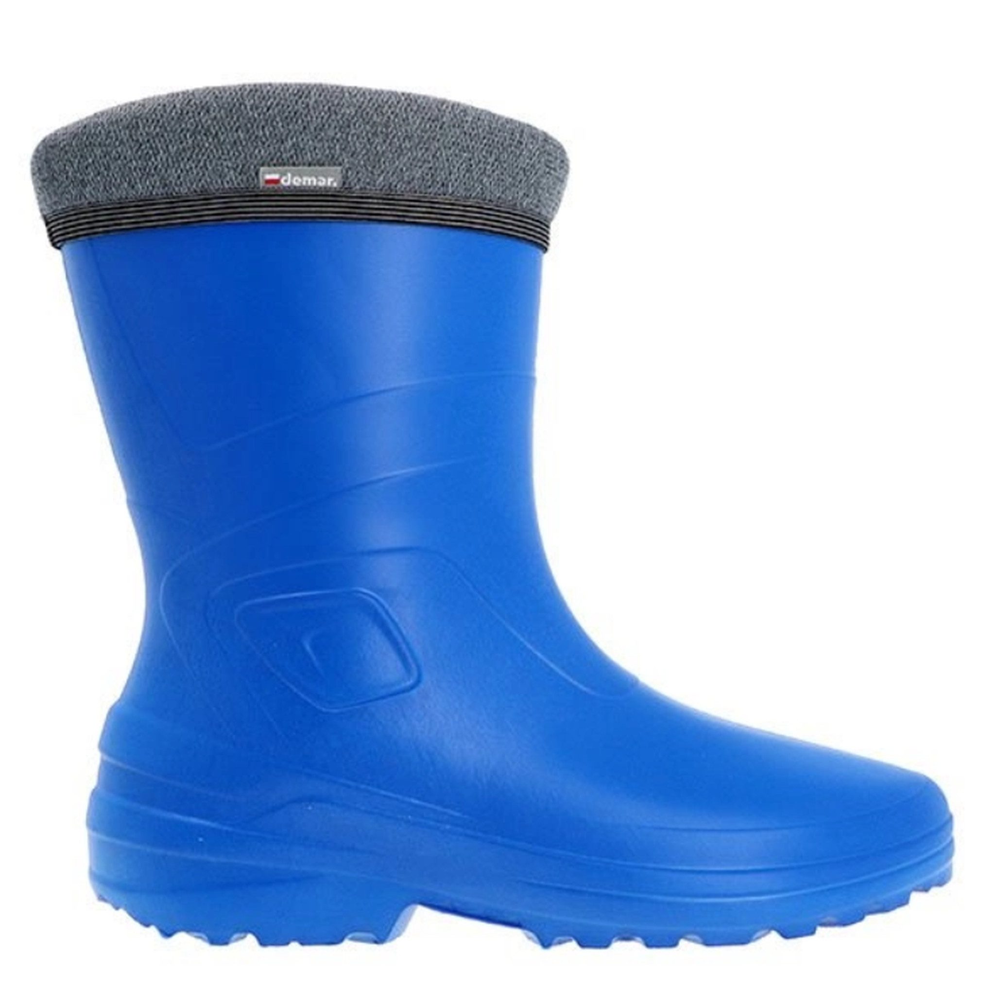 Demar Ultraleichte Mädchen Damen Gefütterte Gummistiefel Eva - Blau Lucy Gummistiefel