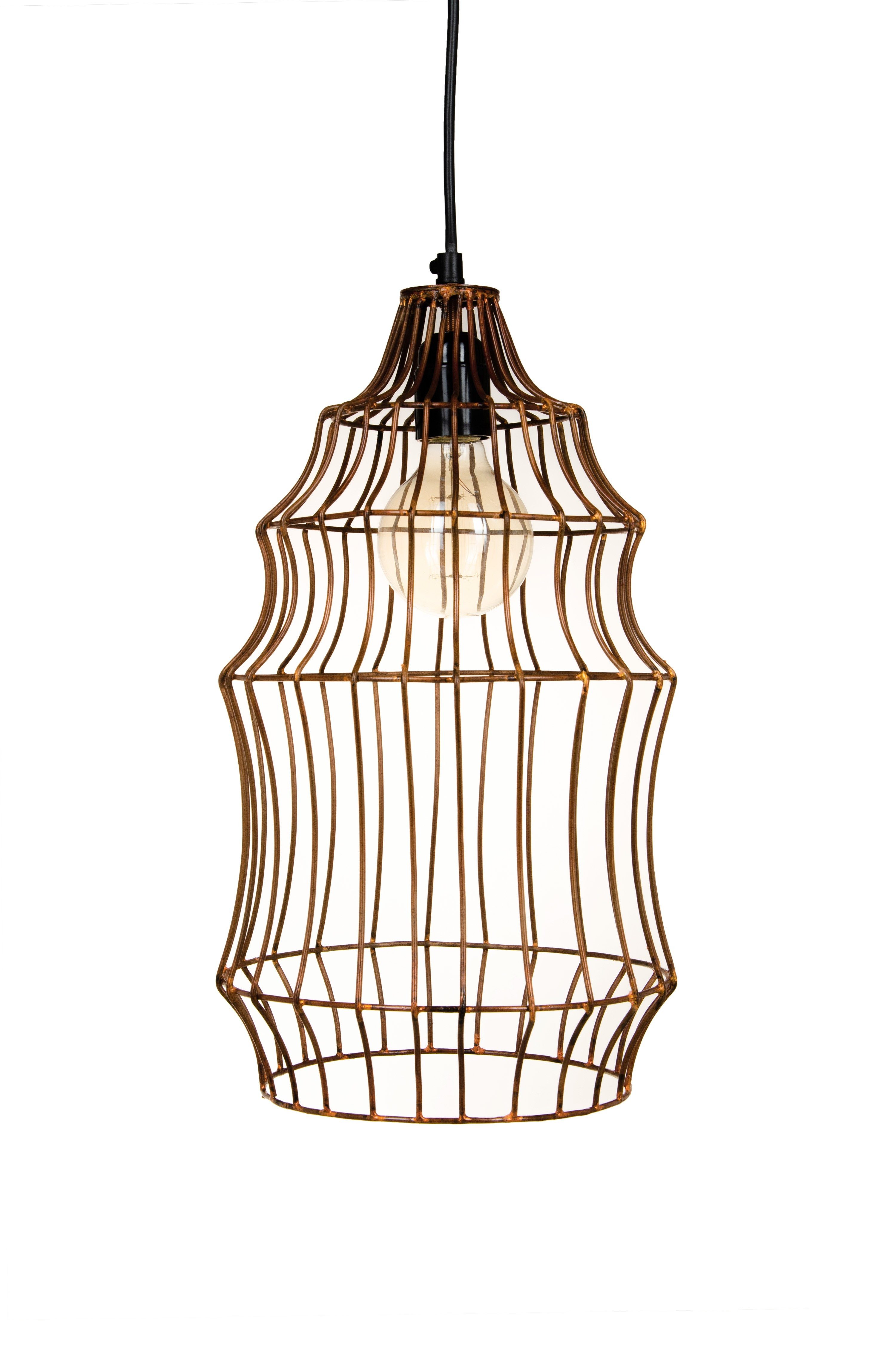 Marrakesch Orient & Mediterran Interior Pendelleuchte Vintage Pendelleuchte Range handgefertigt aus Metall in Kupfer 41 cm, ohne Leuchtmittel, Handarbeit