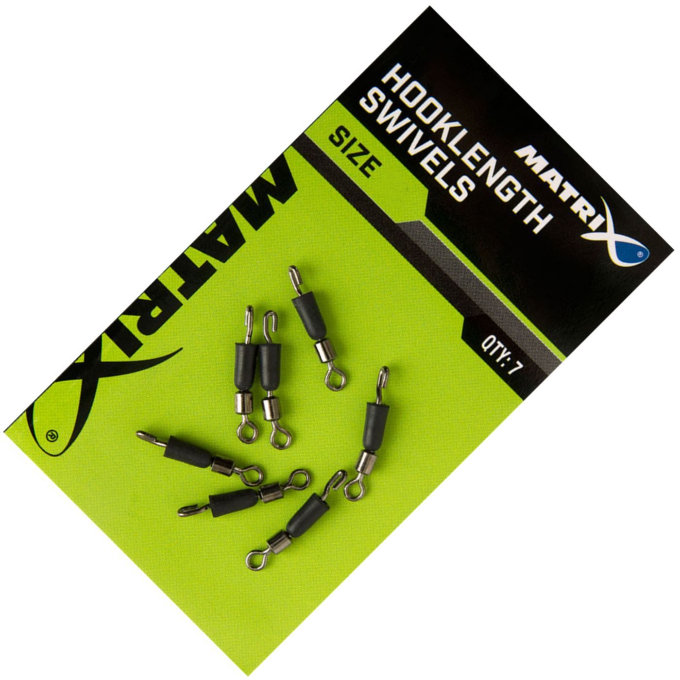 Fox Matrix Schnurverbinder Fox Matrix Hooklength Swivels - 7 Angelwirbel, (1-St)
