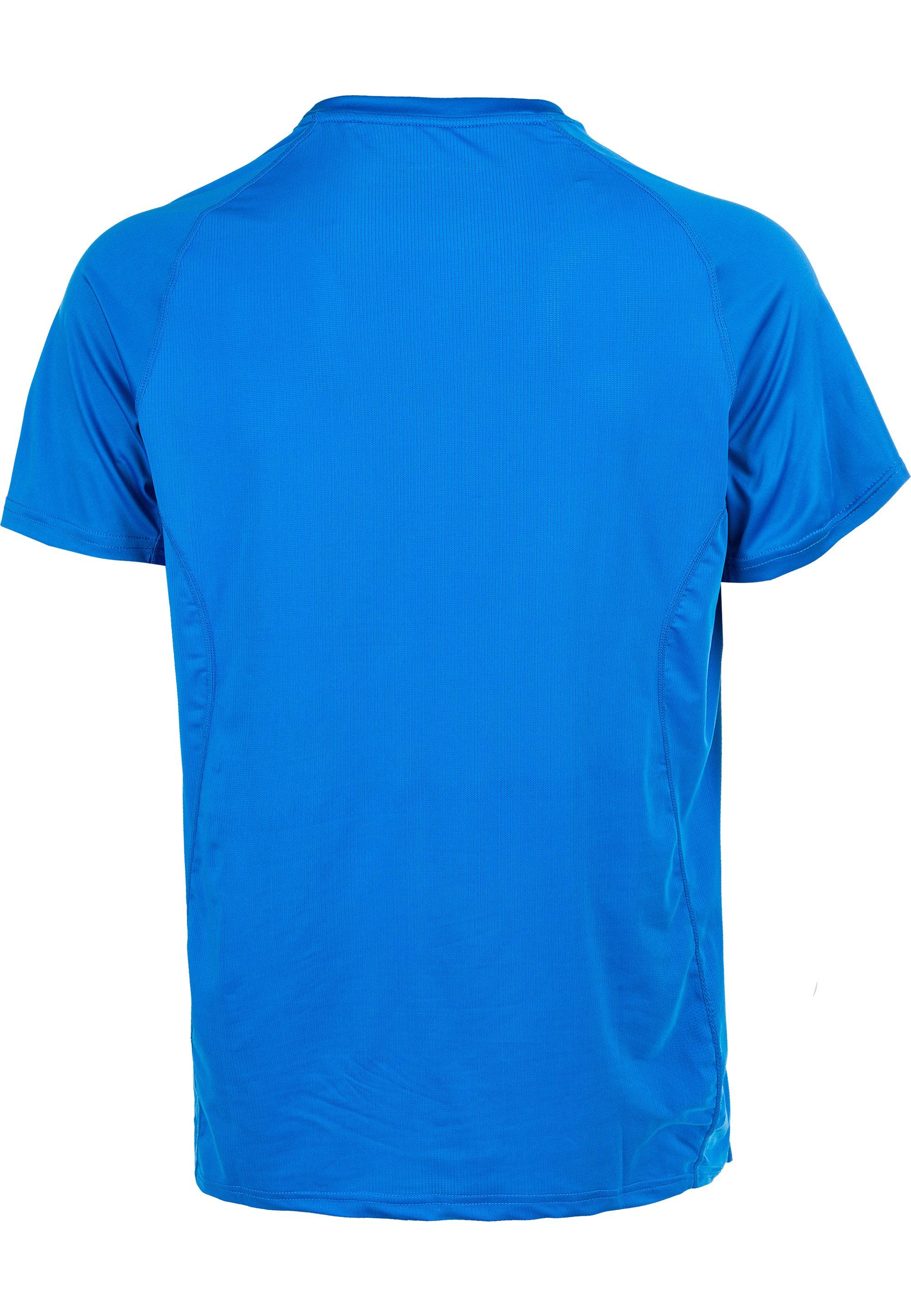 (1-tlg) blau mit Funktionsshirt ENDURANCE seitlichen Mesh-Einsätzen Lasse