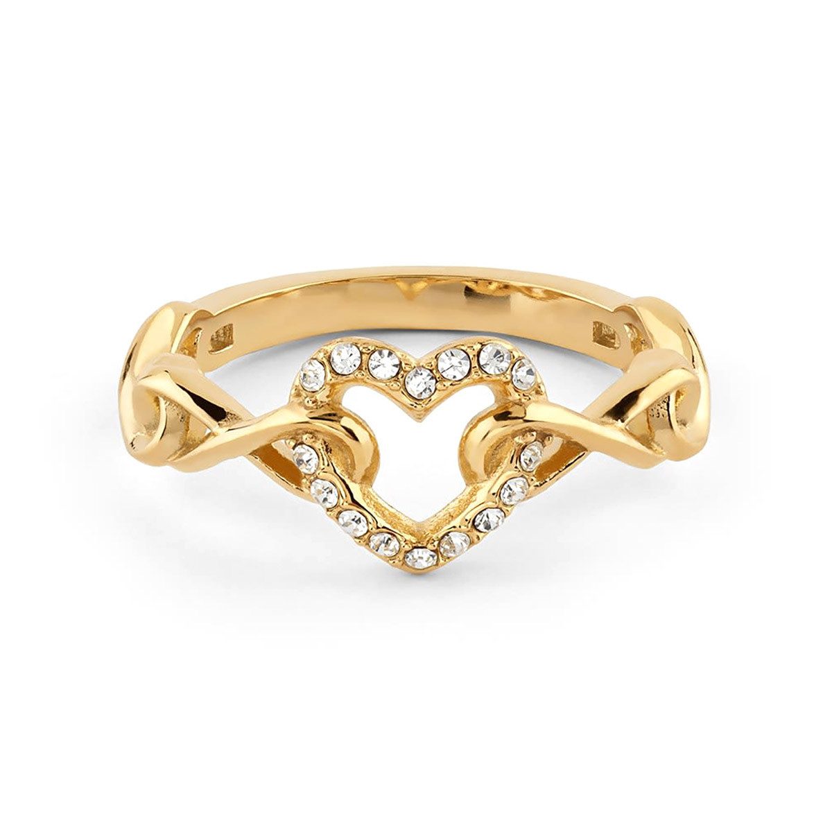 Guess Fingerring DamenInfinity Goldfarben günstig online kaufen