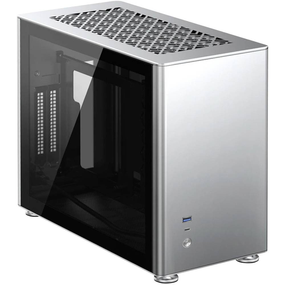 Jonsbo PC-Gehäuse A4 Mini-ITX Gehäuse, Tempered Glass