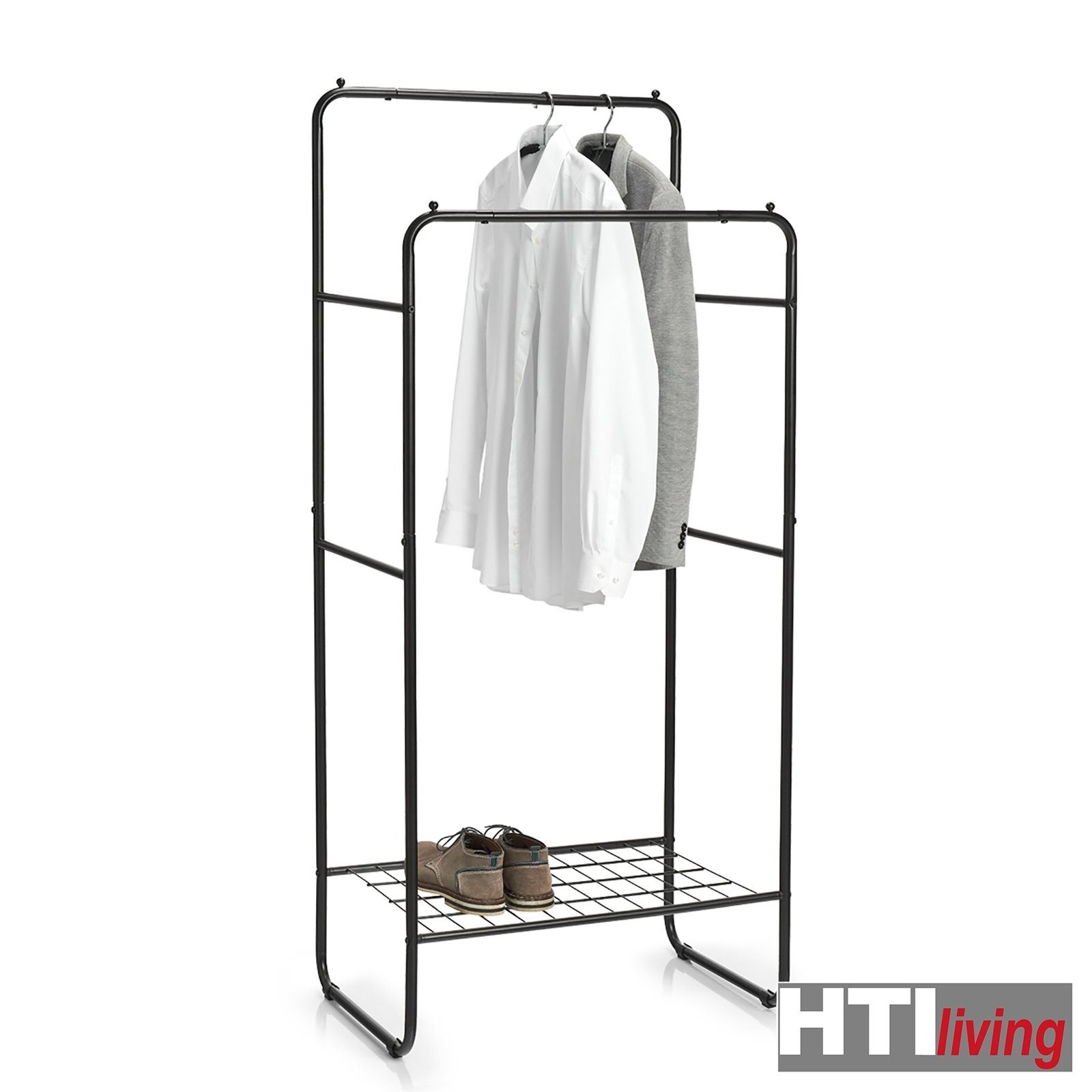 HTI-Living Kleiderständer Kleiderständer, schwarz Metall günstig online kaufen