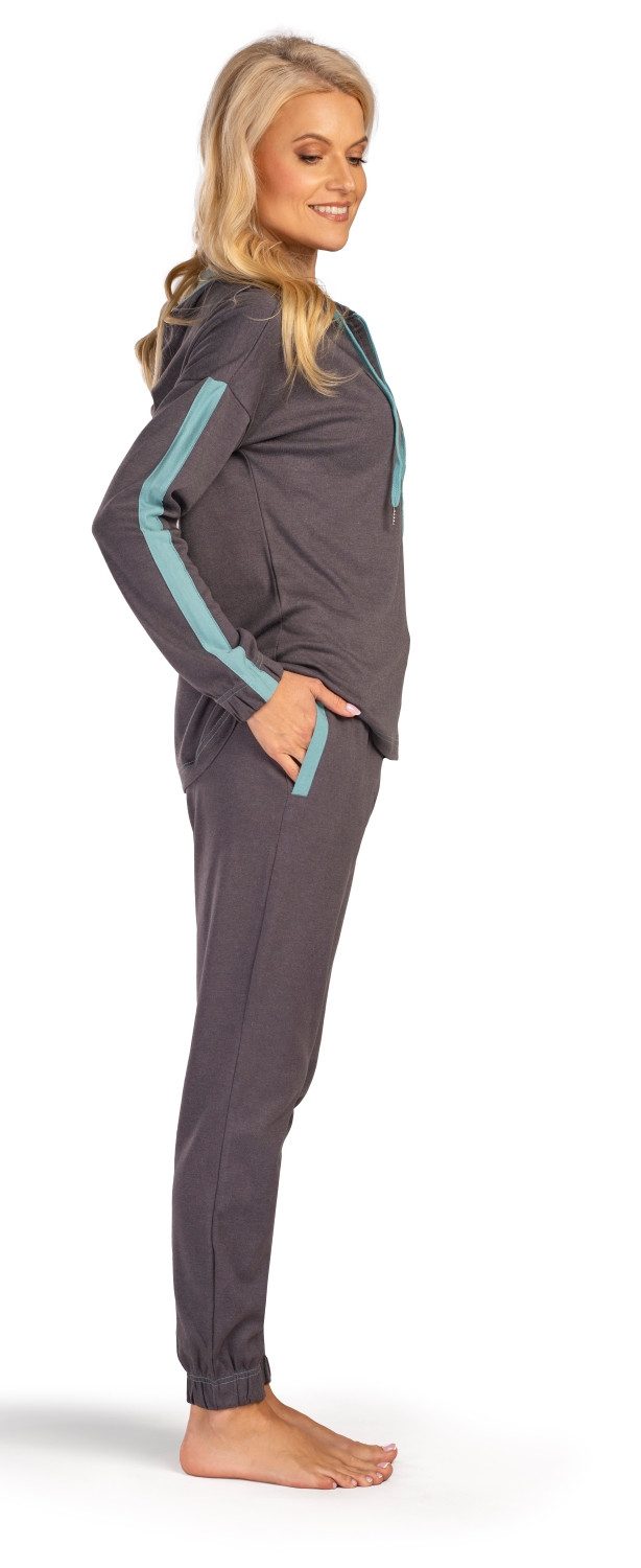 Consult-Tex Hausanzug Damen Hausanzug Homewear Suit DW500 (Spar-Set) Mit kurzem Reißverschluß
