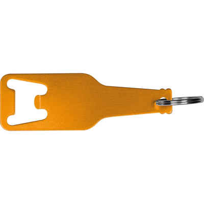 Livepac Office Flaschenöffner Flaschenöffner aus recyceltem Aluminim / Farbe: orange