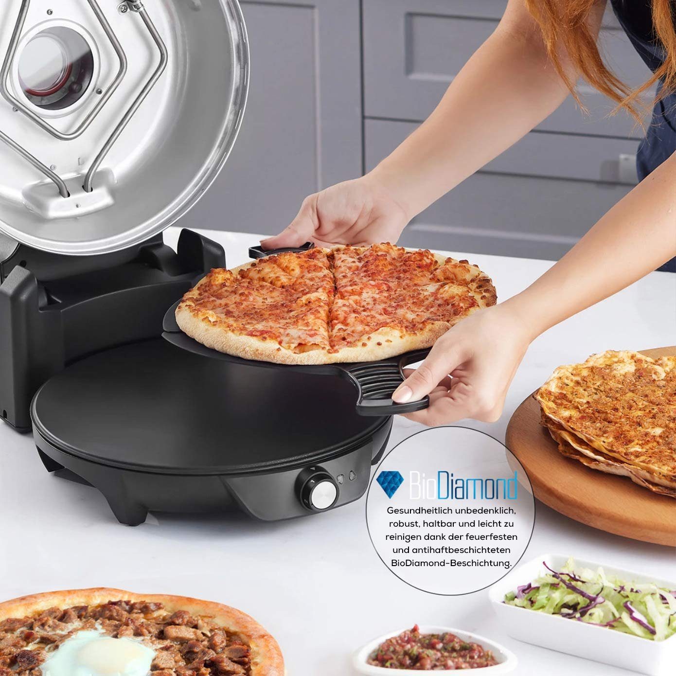 Karaca Elektrische Pizzapfanne