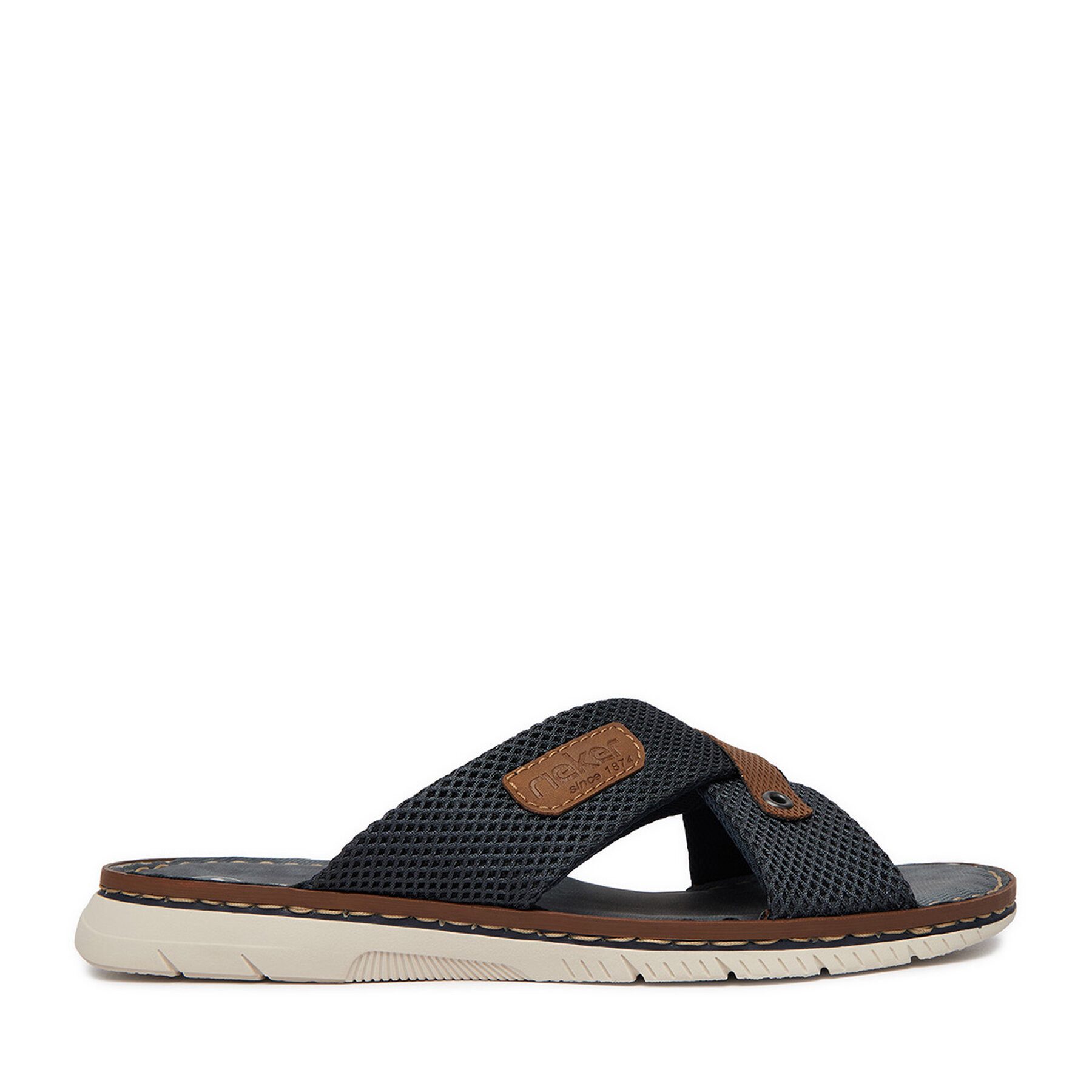 Rieker Rieker Herren-Flip-Flops, Marineblau, 21340-14 Badepantolette