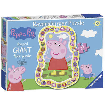 Ravensburger Puzzle »Peppa Pig Shaped Puzzle 24 Teile«, Puzzleteile