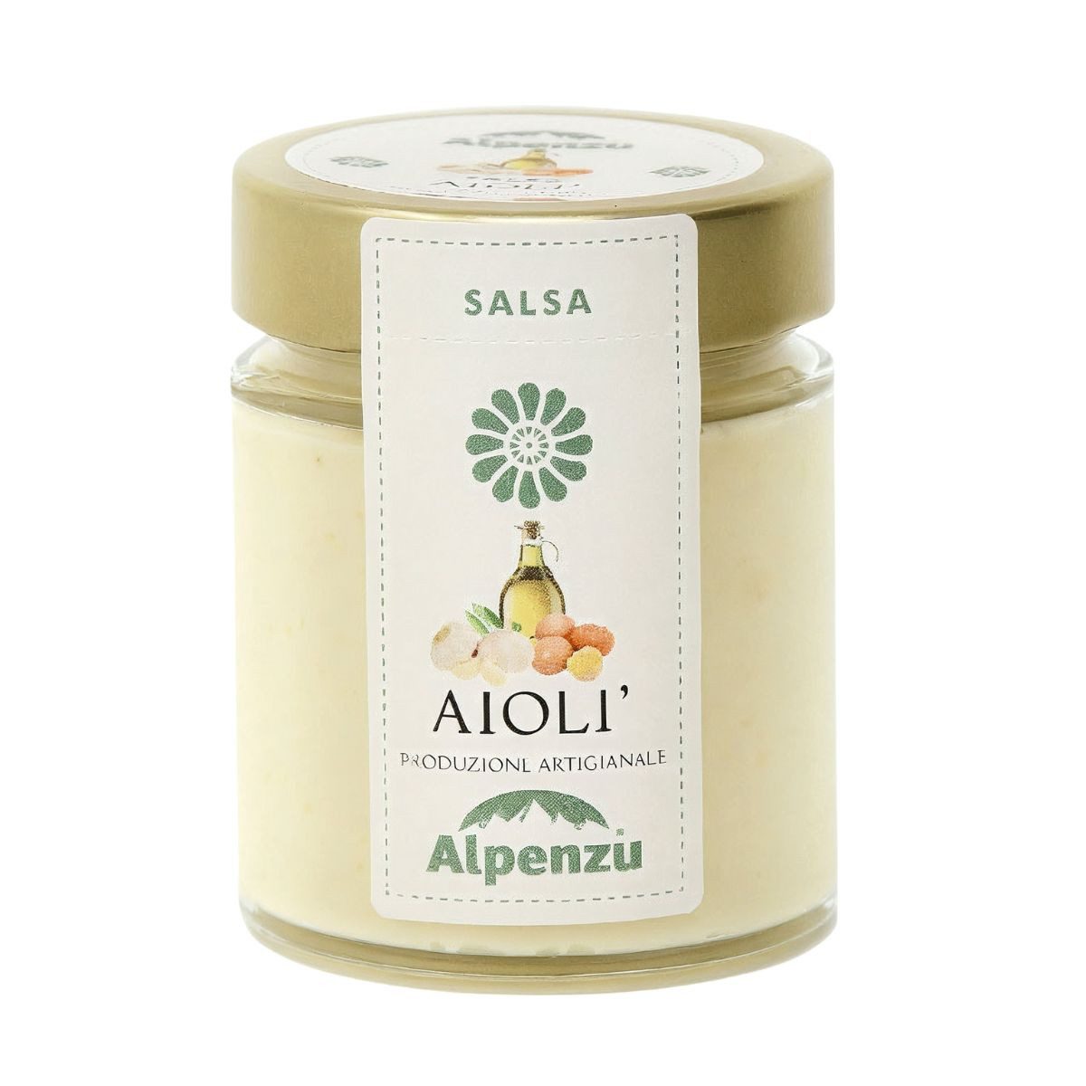 Alpenzu Saucen Salsa Aioli’, Cremige Knoblauch-Sauce, 125 g