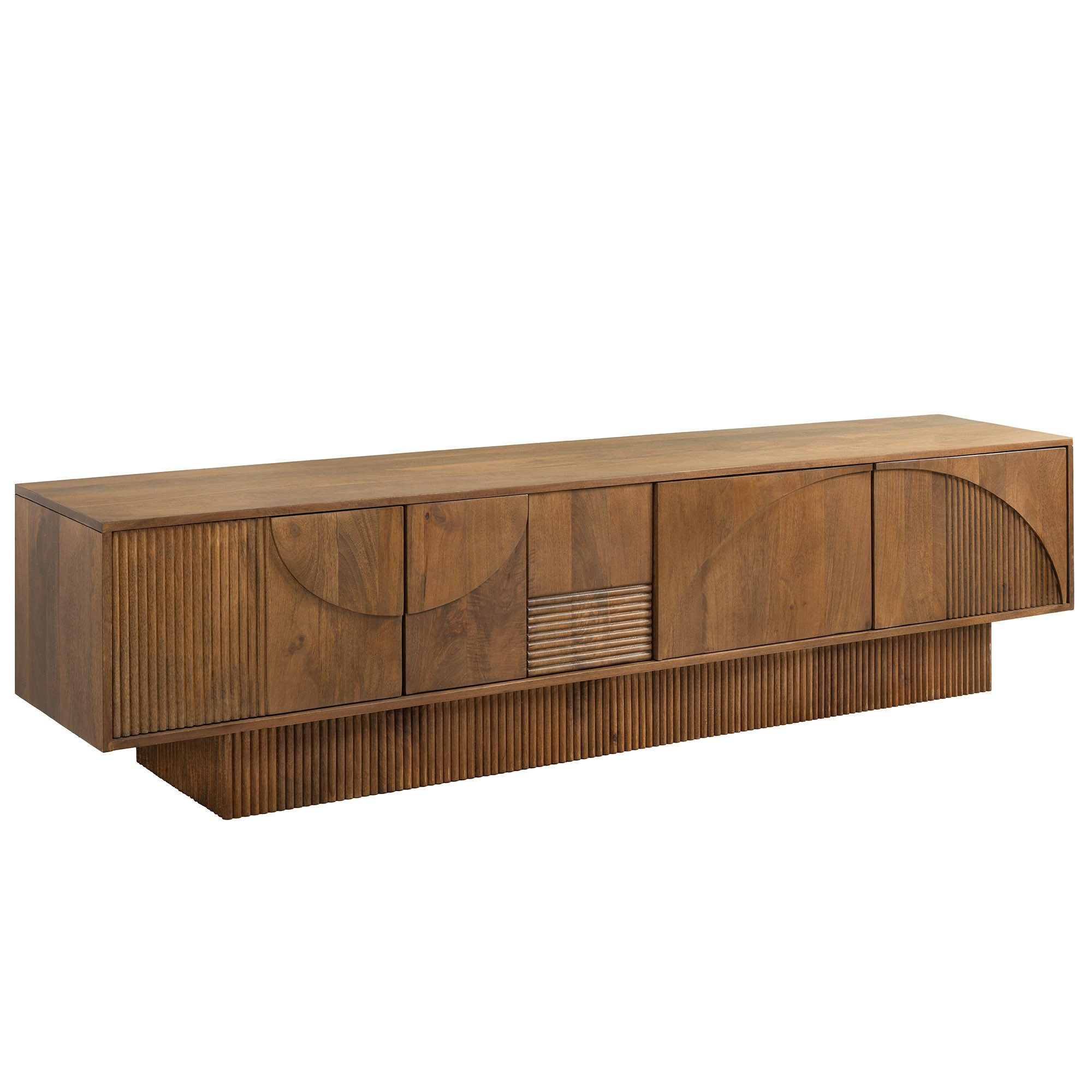 riess-ambiente Lowboard ART DECO 200cm braun günstig online kaufen