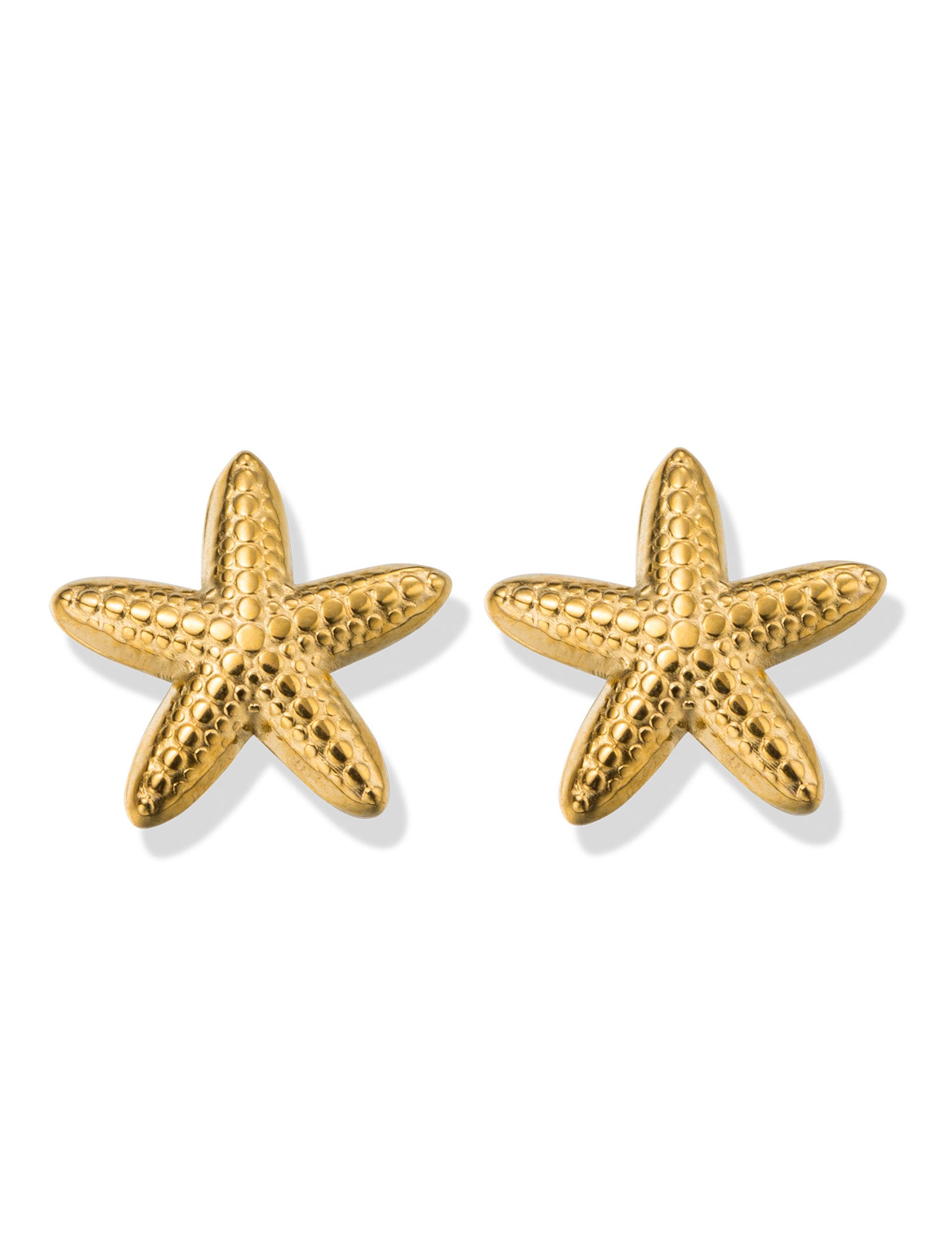 Aniston JEWELRY & WATCHES Paar Ohrstecker Schmuck Geschenk Edelstahl Ohrschmuck Ohrringe Seestern, Made in Germany. € 14,99