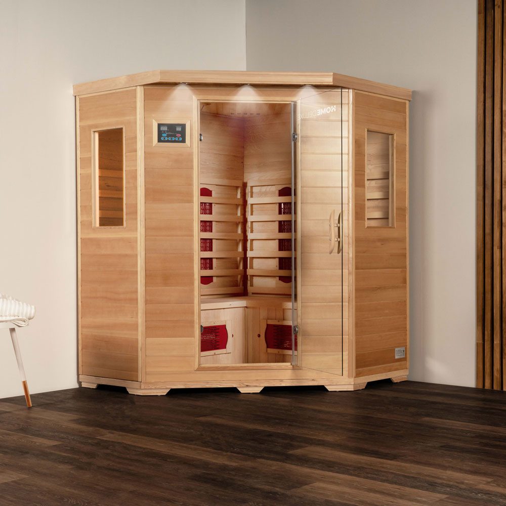 HOME DELUXE Infrarotkabine REDSUN XXL, BxTxH: 150 x 150 x 190 cm, (Komplett günstig online kaufen