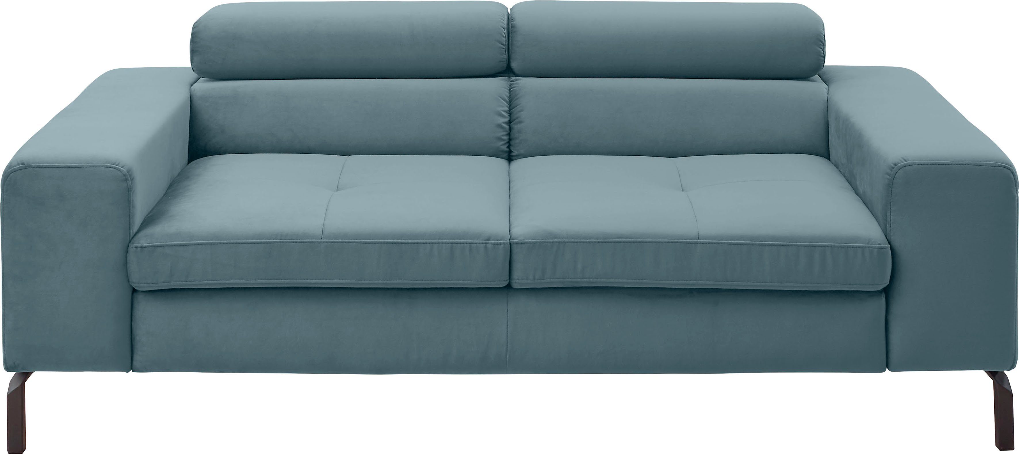 GALLERY Sitzvorzug, Musterring Kopfteilverstellung by inklusive 2-Sitzer light branded Felicia blue mit Due, M Wahlweise