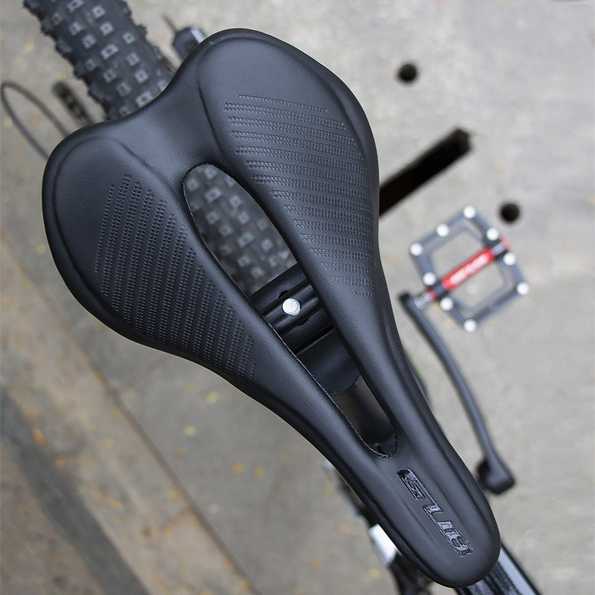 MidGard Fahrradsattel Fahrrad Sattel ergonomische E-Bike für Fahrradsitz Enduro (1-tlg) Rennrad MTB