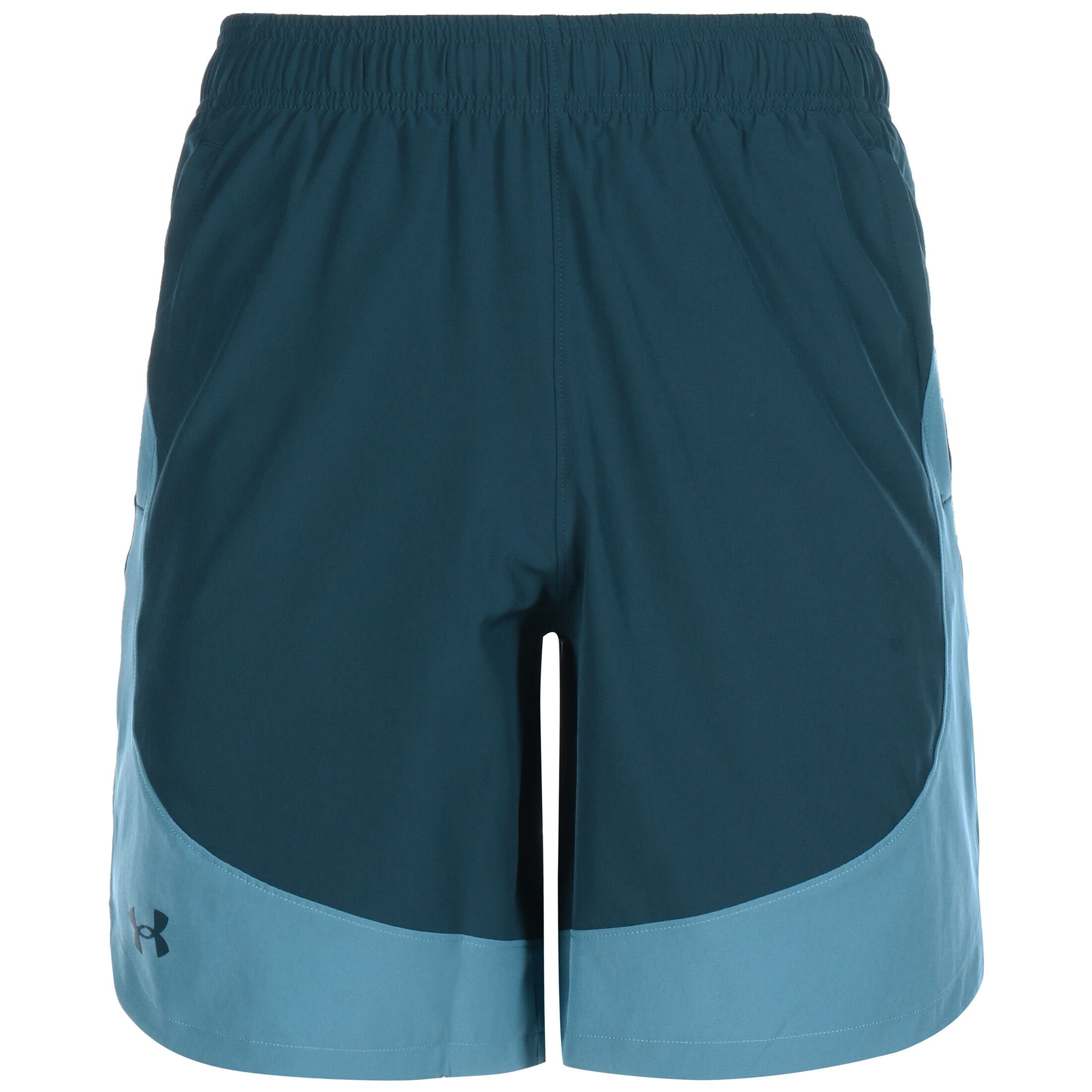 Under Armour® Trainingsshorts HIIT Woven Colorblock Trainingsshorts Herren blau | Sportshorts