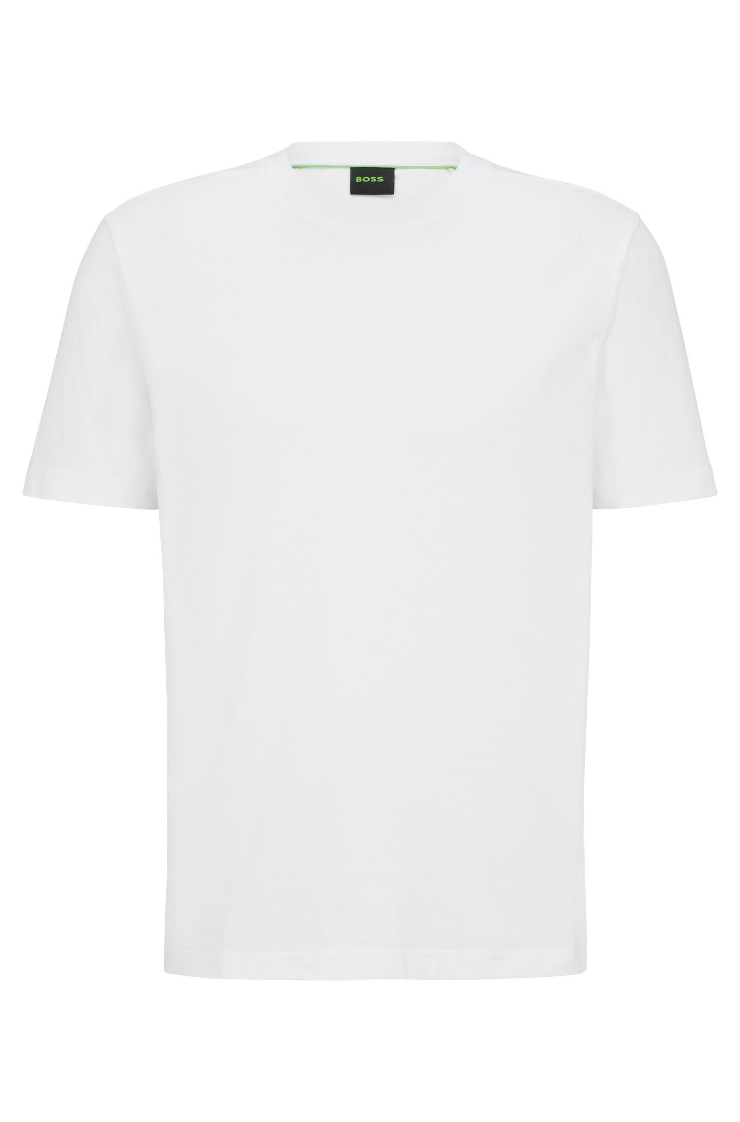BOSS Kurzarmshirt Tee 6 10236129 01 White | T-Shirts