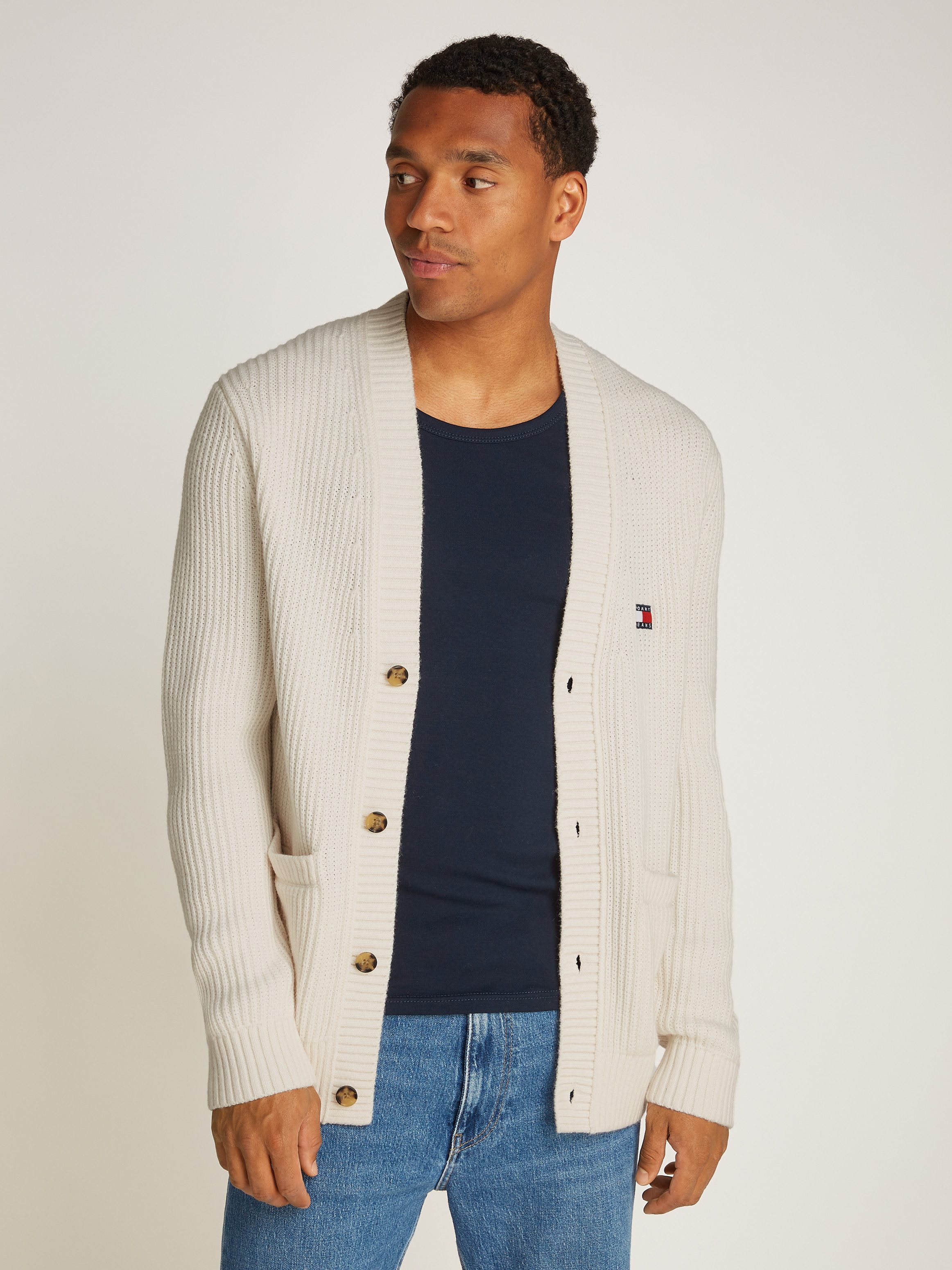 Tommy Jeans Cardigan TJM REG JERSEY günstig online kaufen