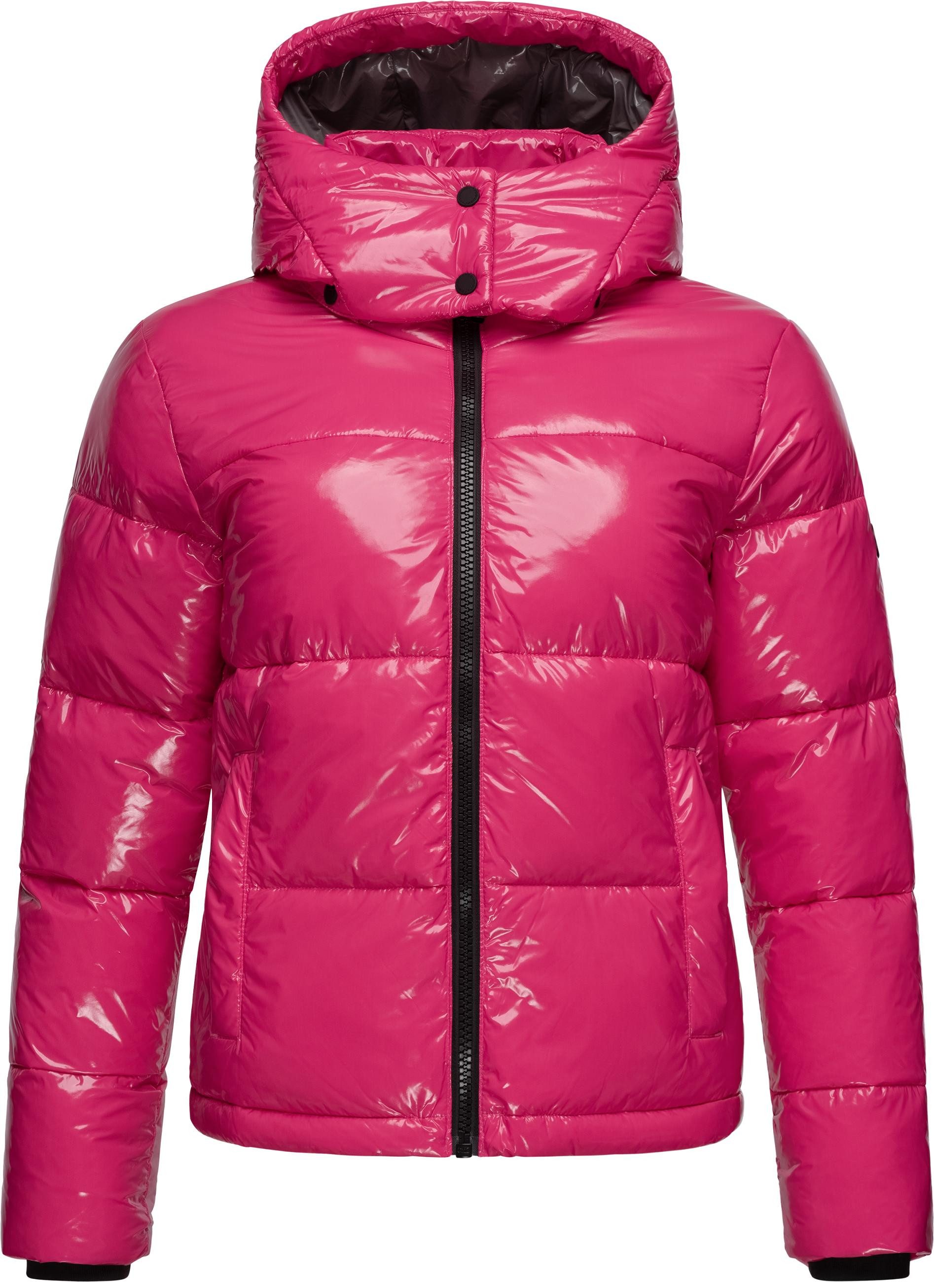 Ragwear Steppjacke Roobie super stylische, gänzende Damen Winterjacke