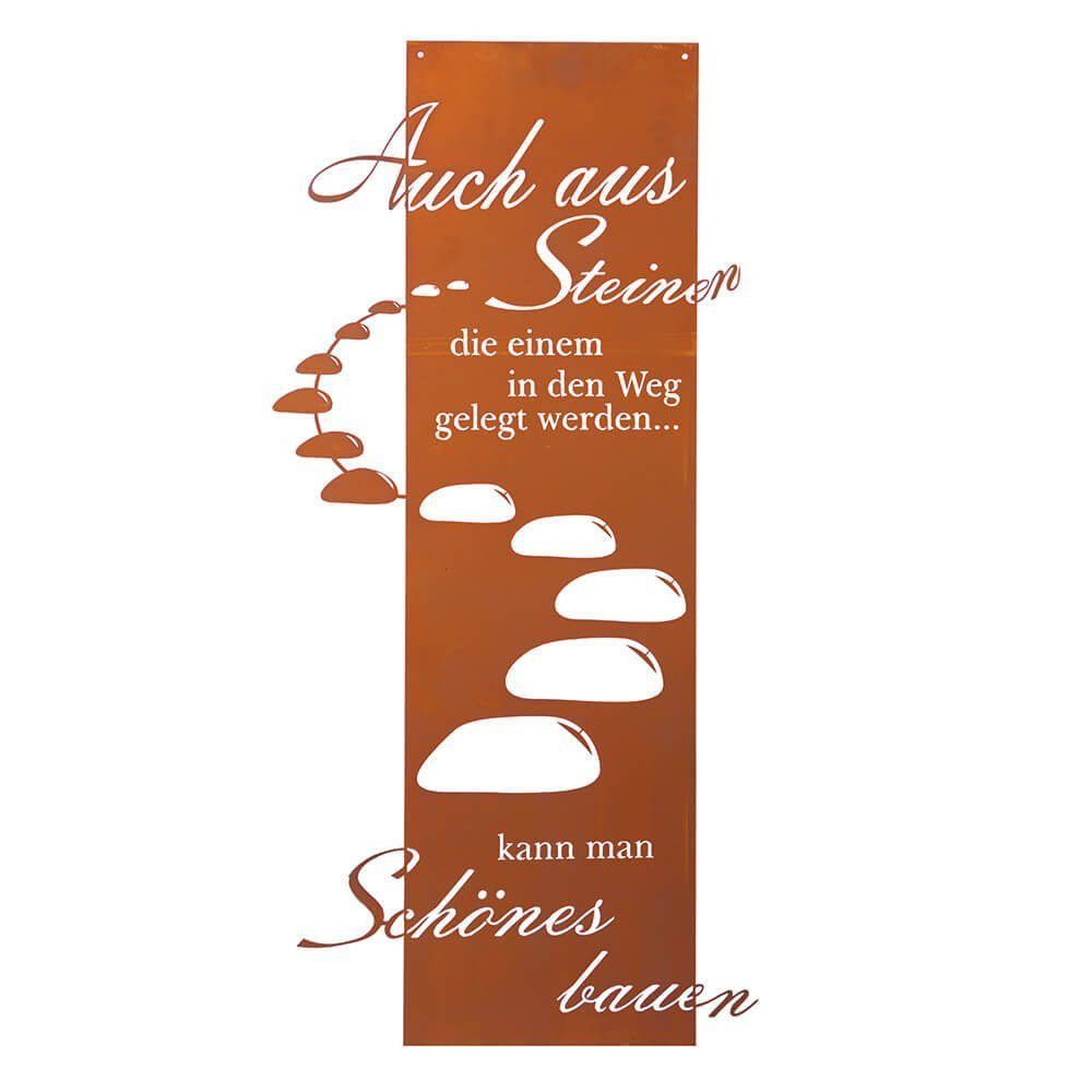HOME DELUXE Gartenfigur ROST Gartenschild günstig online kaufen