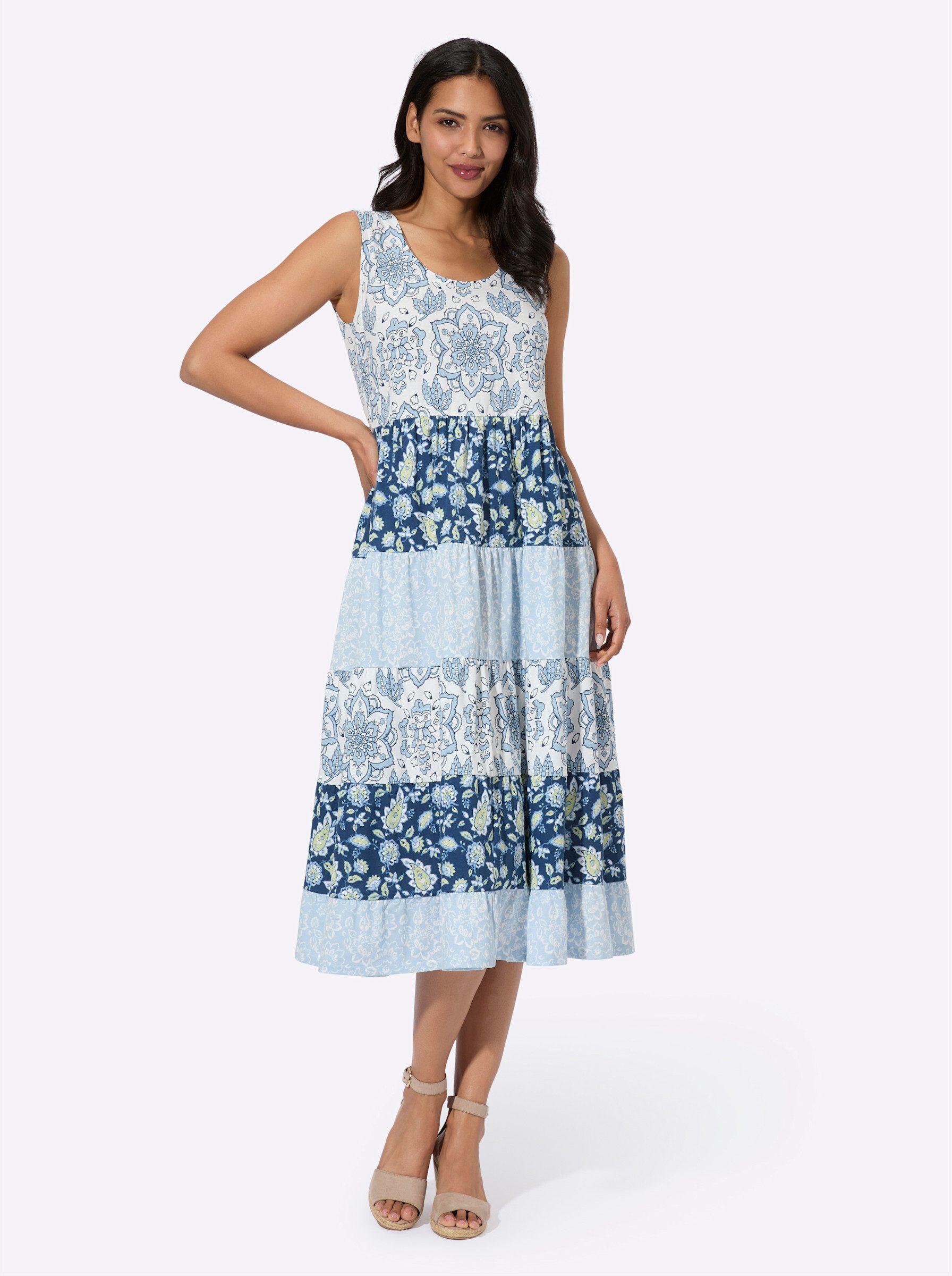 Sieh an! Etuikleid Jersey-Kleid Ärmellos günstig online kaufen
