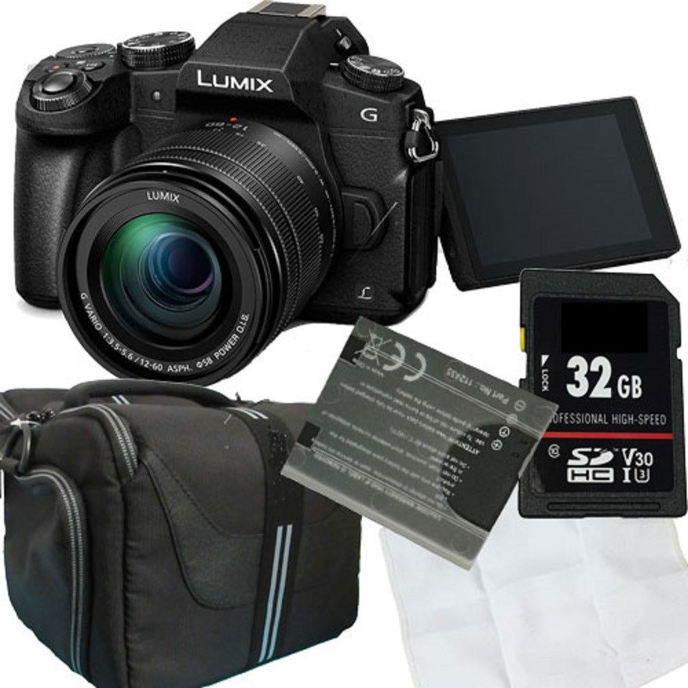 Lumix G81+G3,5-5,6/12-60 mm Power OIS Schwarz Set Angebot Systemkamera